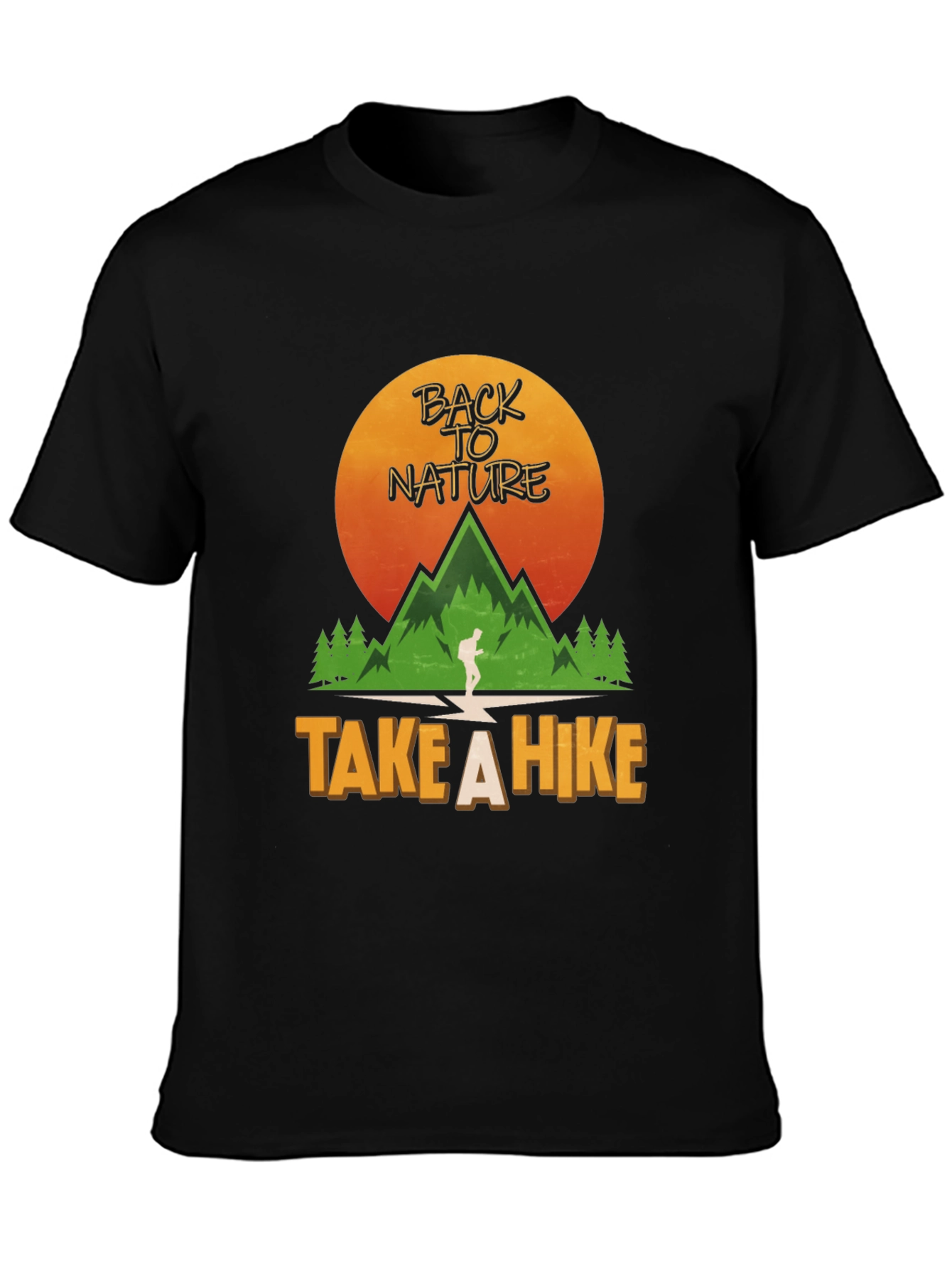 Back to Nature T-Shirt - Take a Hike Design