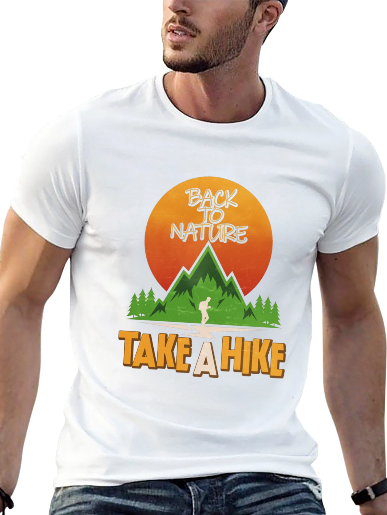Back to Nature T-Shirt - Take a Hike Design