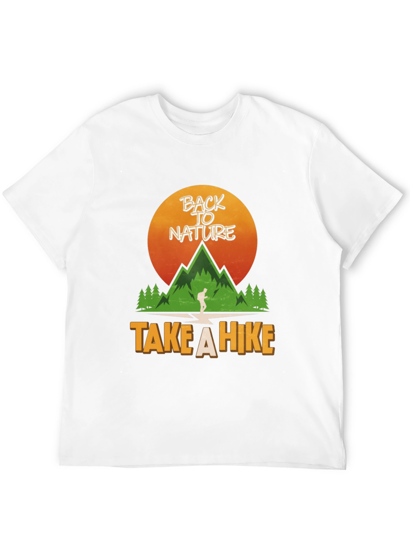 Back to Nature T-Shirt - Take a Hike Design