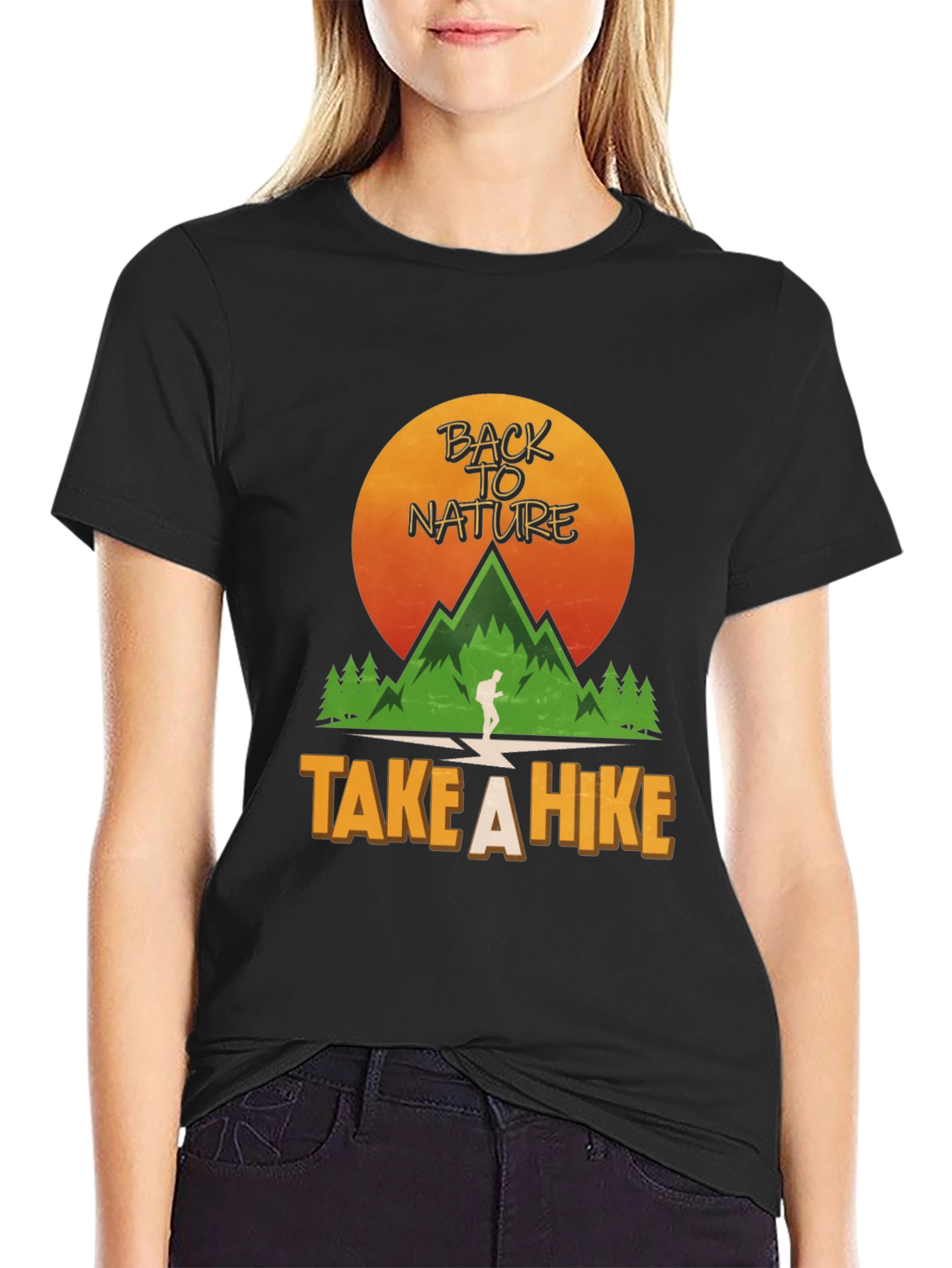 Back to Nature T-Shirt - Take a Hike Design