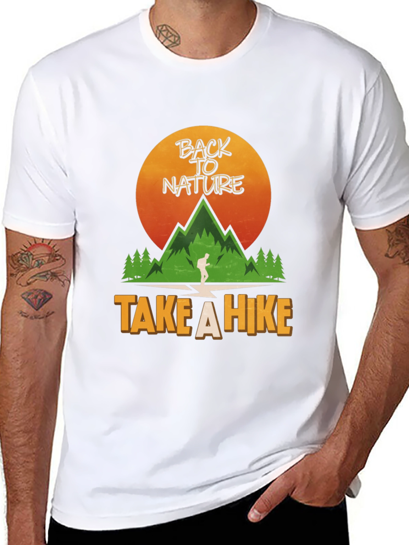 Back to Nature T-Shirt - Take a Hike Design