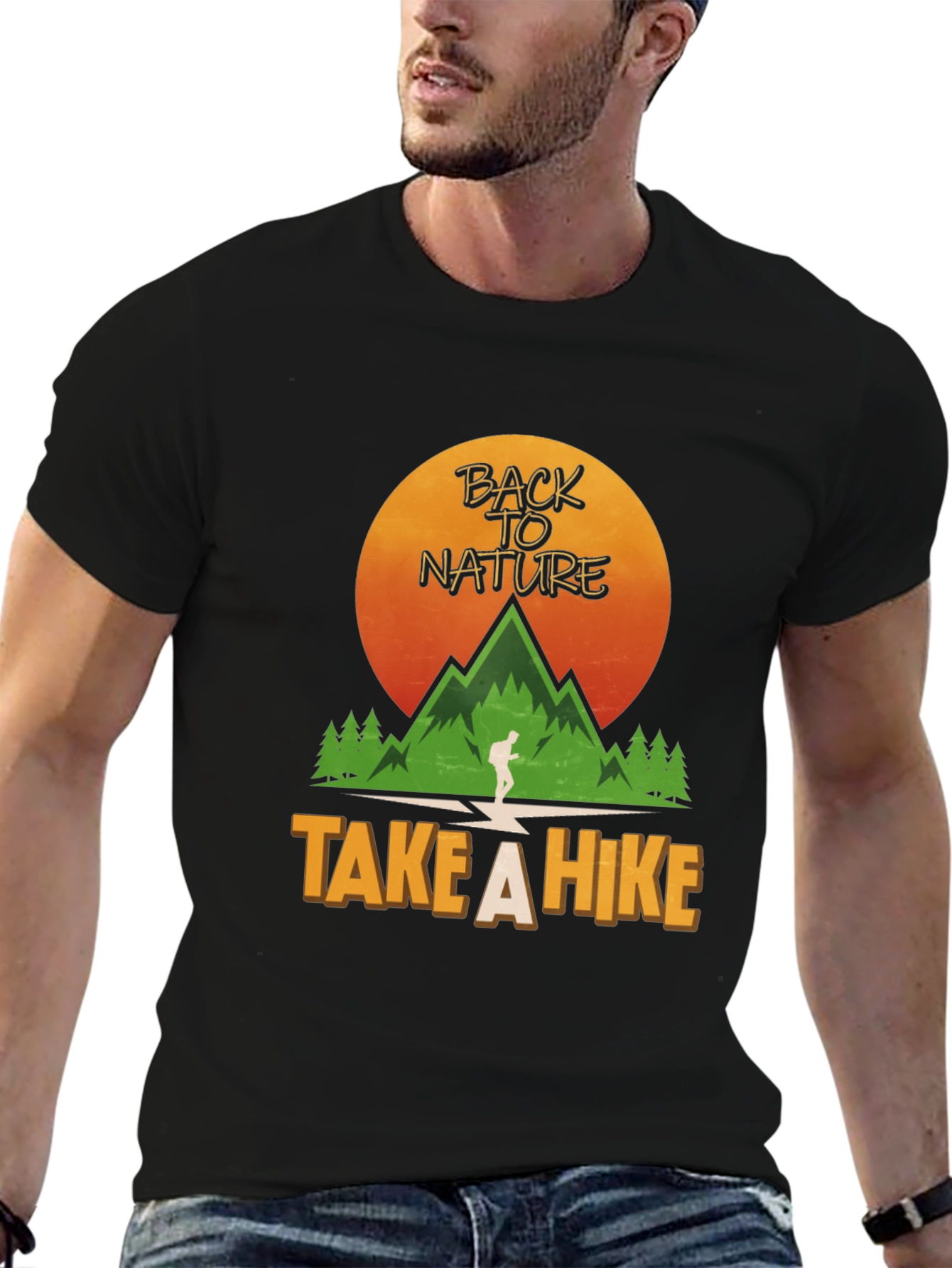 Back to Nature T-Shirt - Take a Hike Design