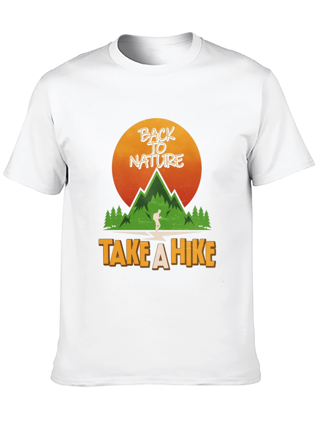 Back to Nature T-Shirt - Take a Hike Design