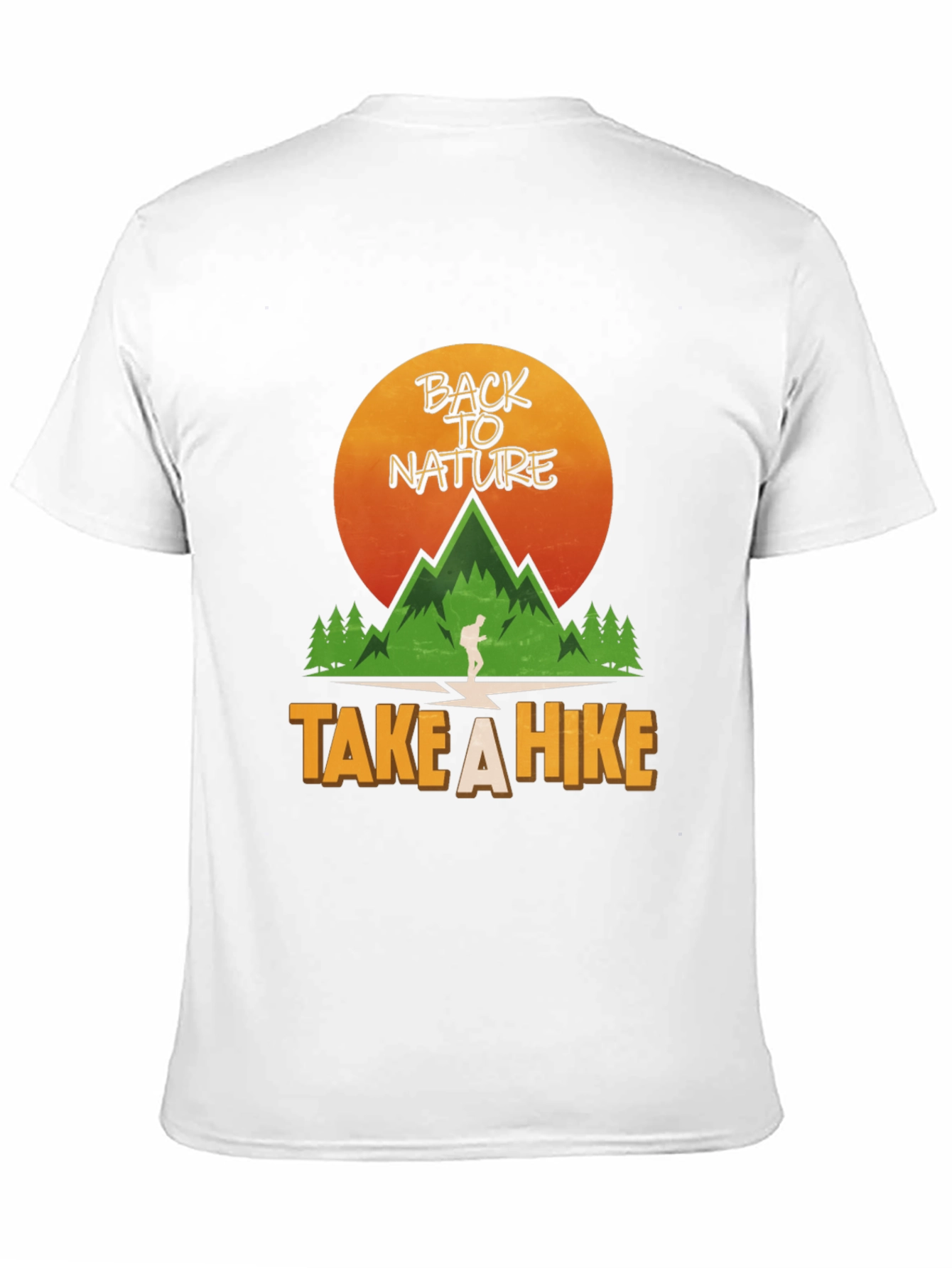 Back to Nature T-Shirt - Take a Hike Design