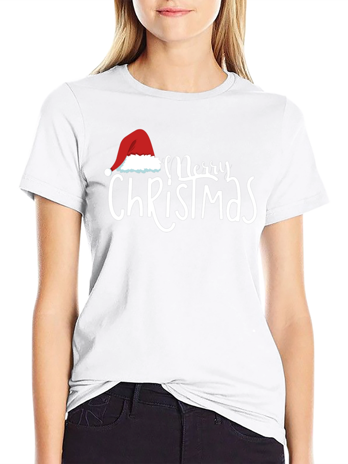 Merry Christmas Graphic Tee - Holiday Season T-Shirt