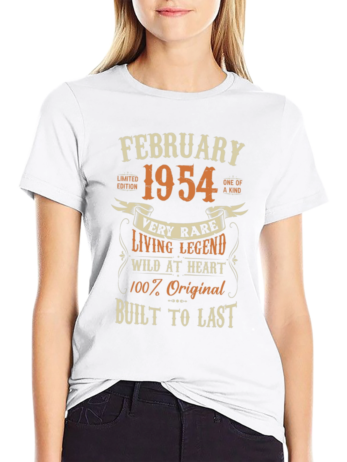 February 1954 Birthday Limited Edition T-Shirt