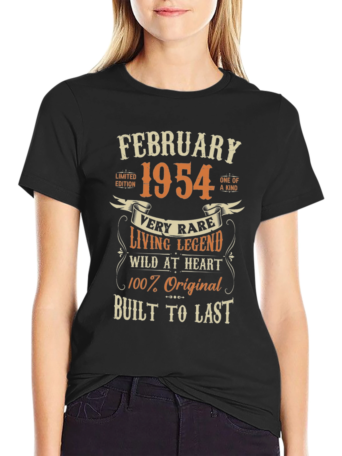 February 1954 Birthday Limited Edition T-Shirt