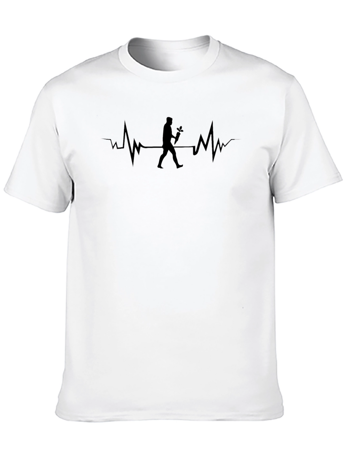 Heartbeat Gardener T-Shirt - Black