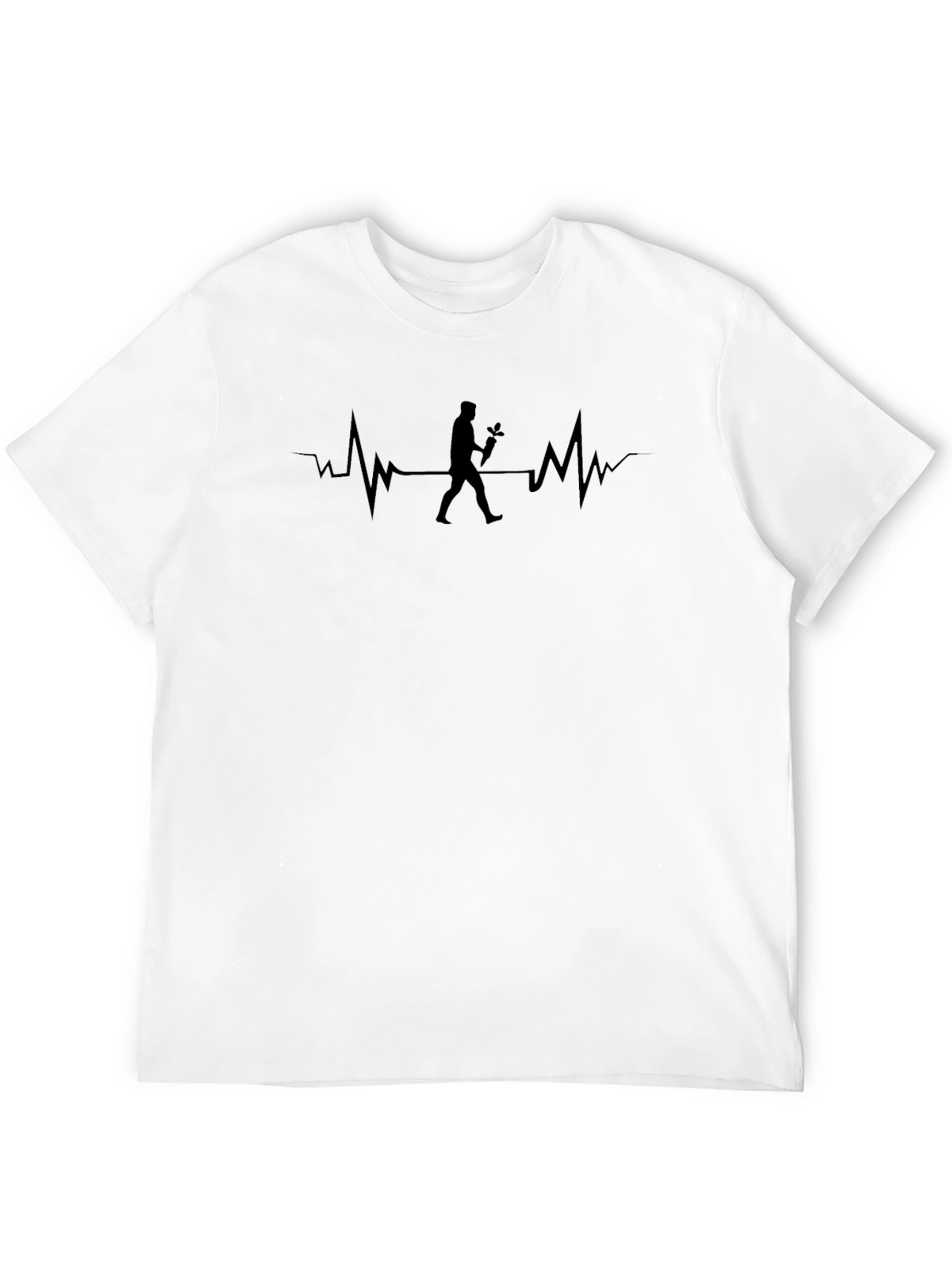 Heartbeat Gardener T-Shirt - Black