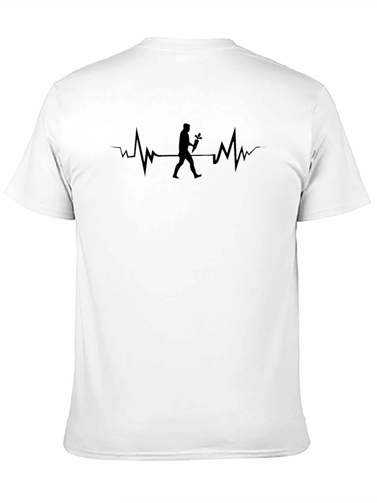 Heartbeat Gardener T-Shirt - Black