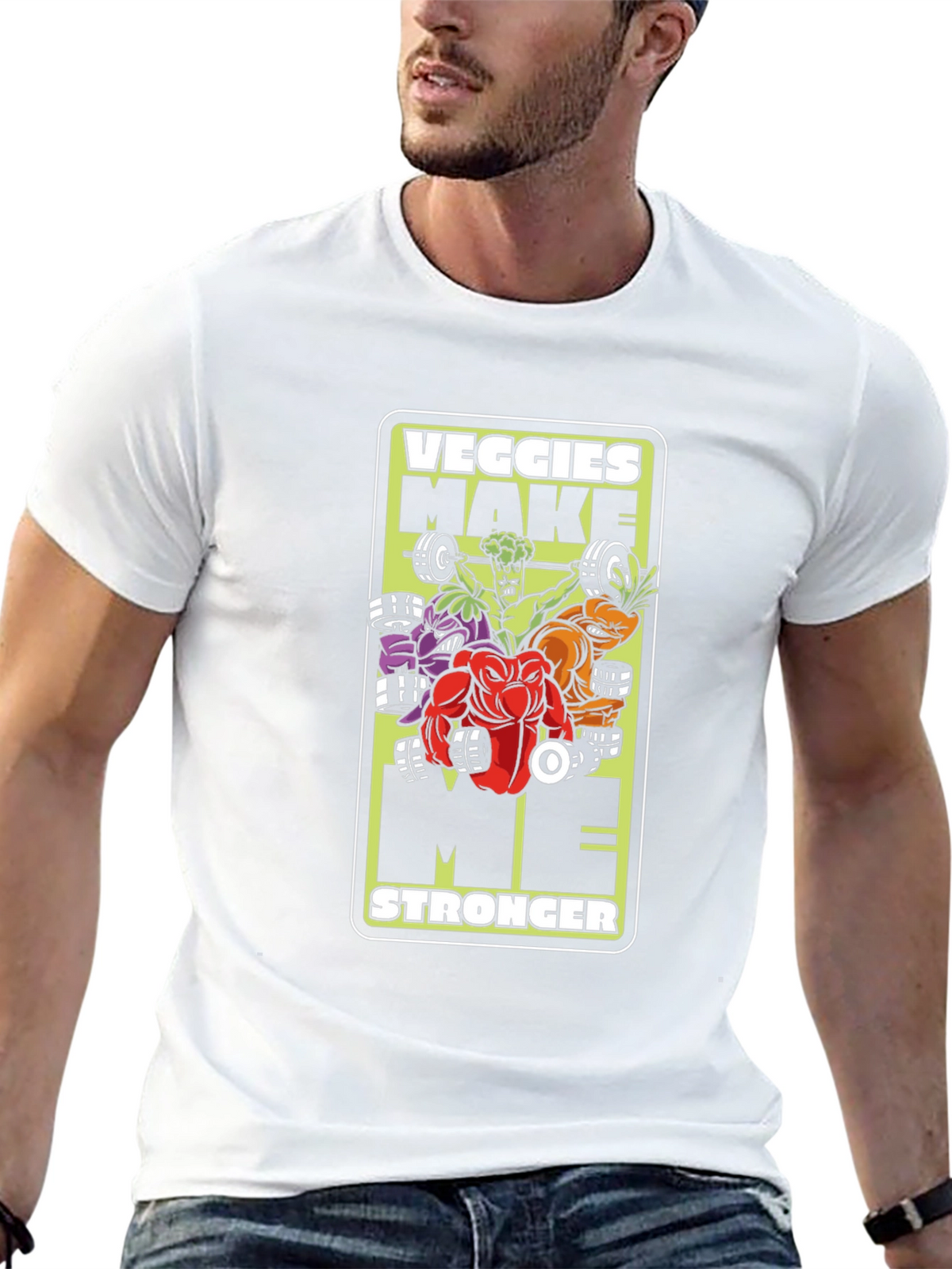 Veggies Make Me Stronger T-Shirt