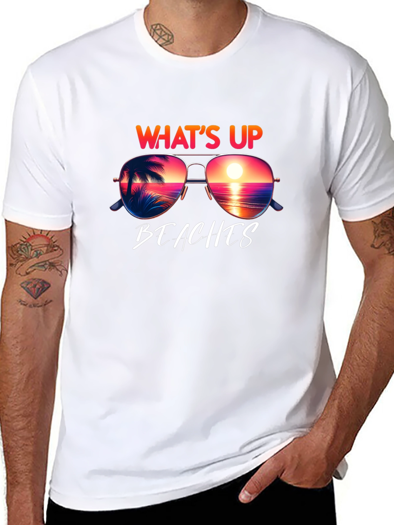 Whats Up Beaches T-Shirt