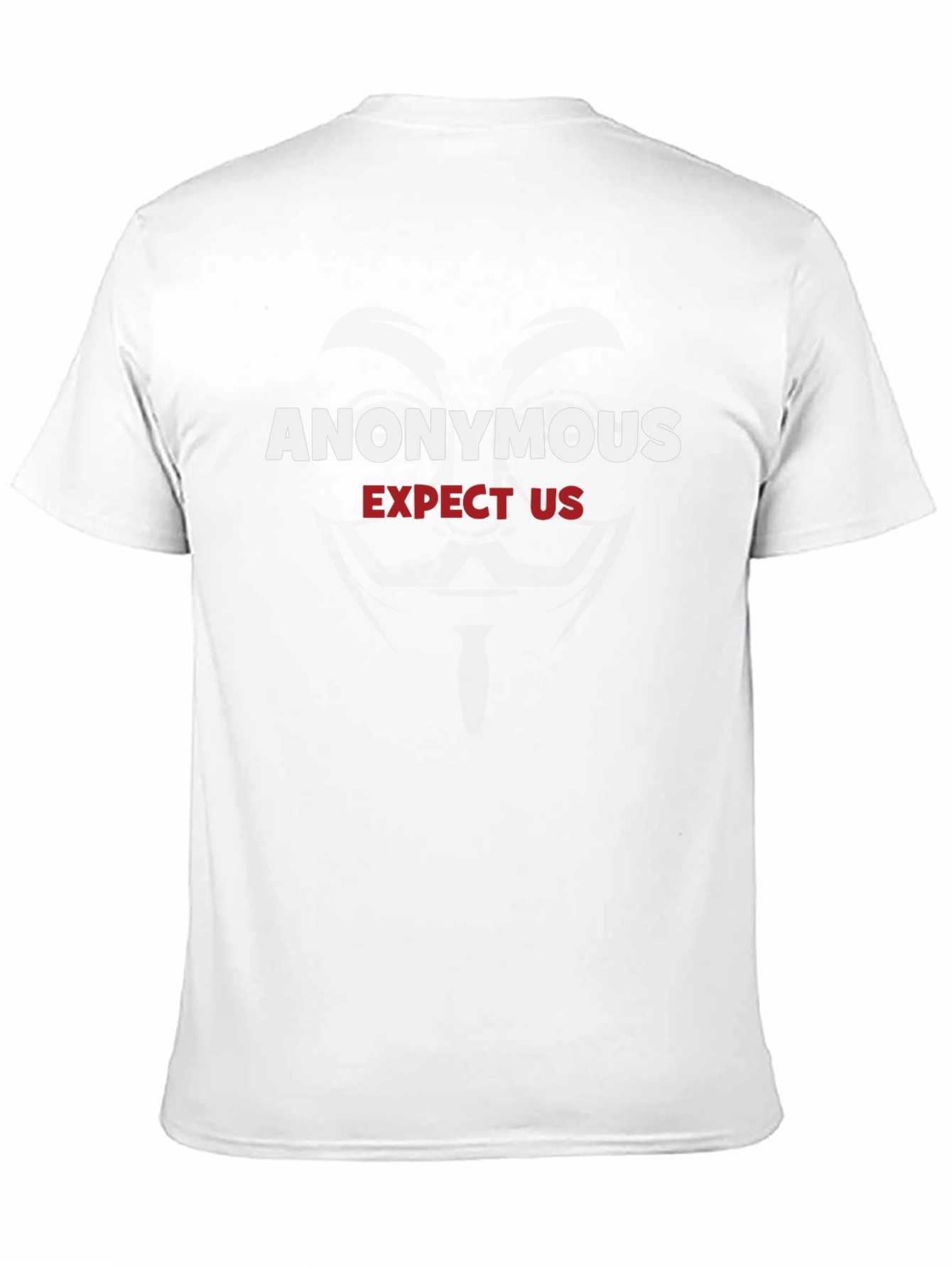 Anonymous Expect Us Black T-Shirt
