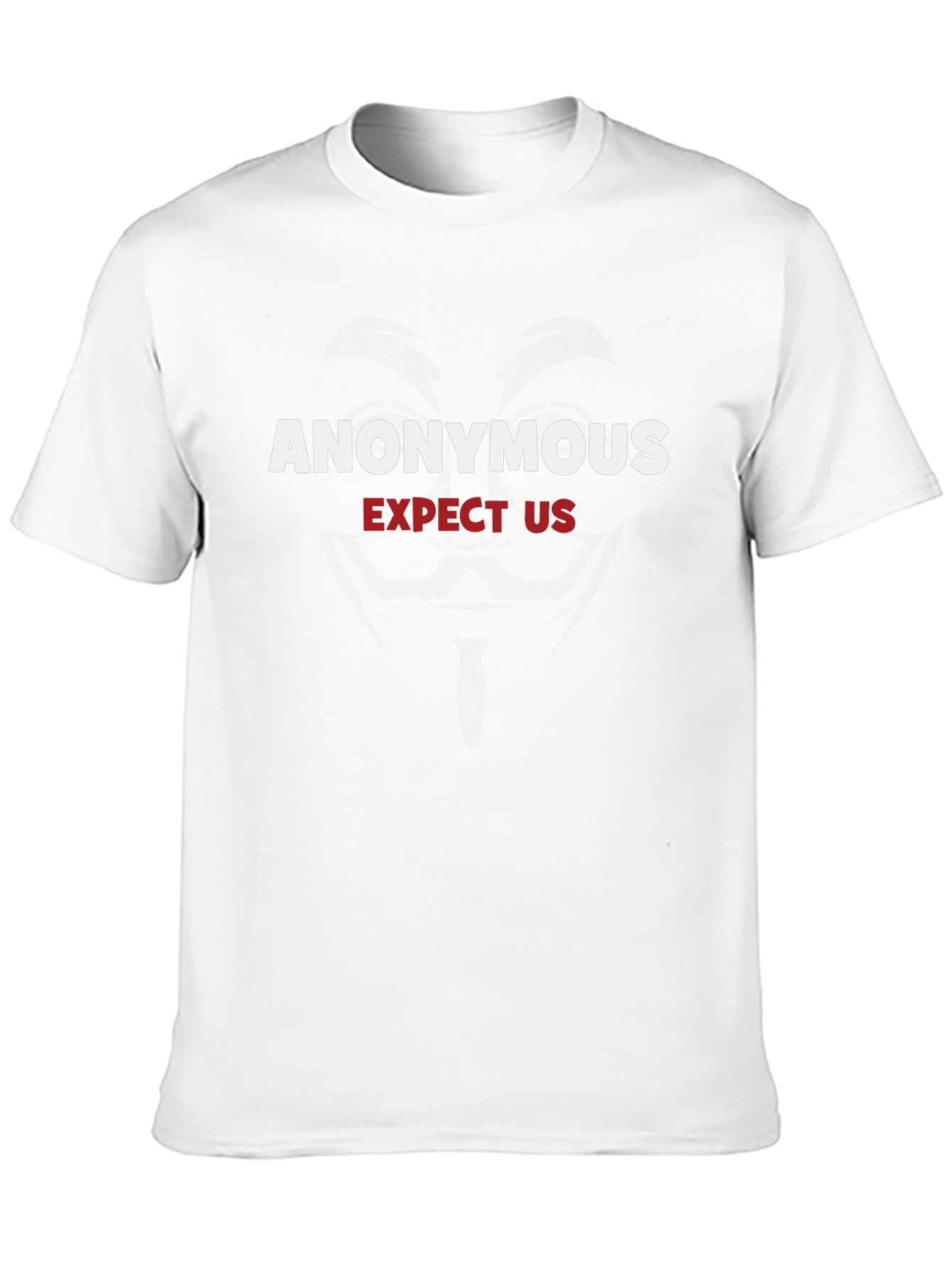 Anonymous Expect Us Black T-Shirt