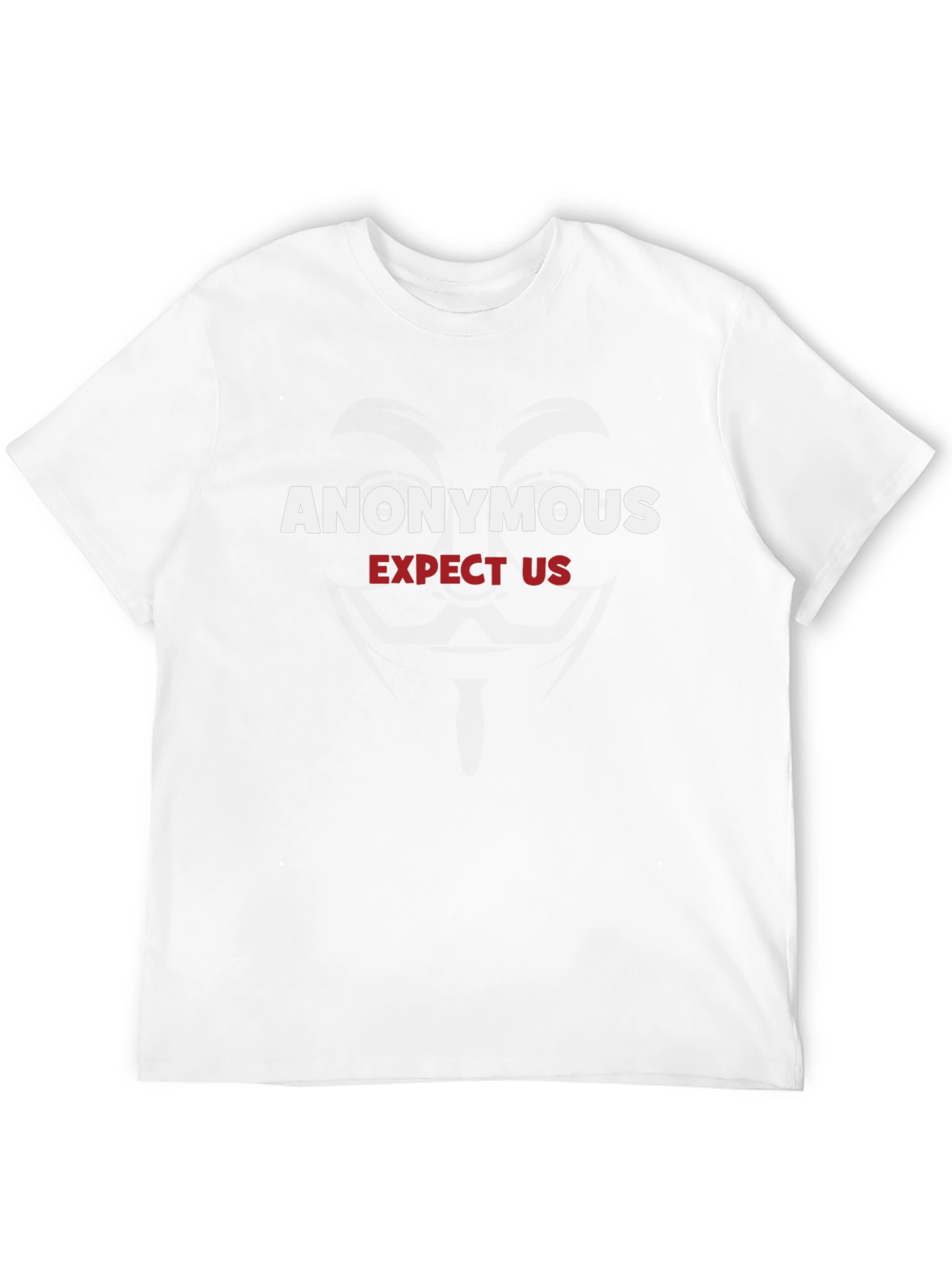 Anonymous Expect Us Black T-Shirt