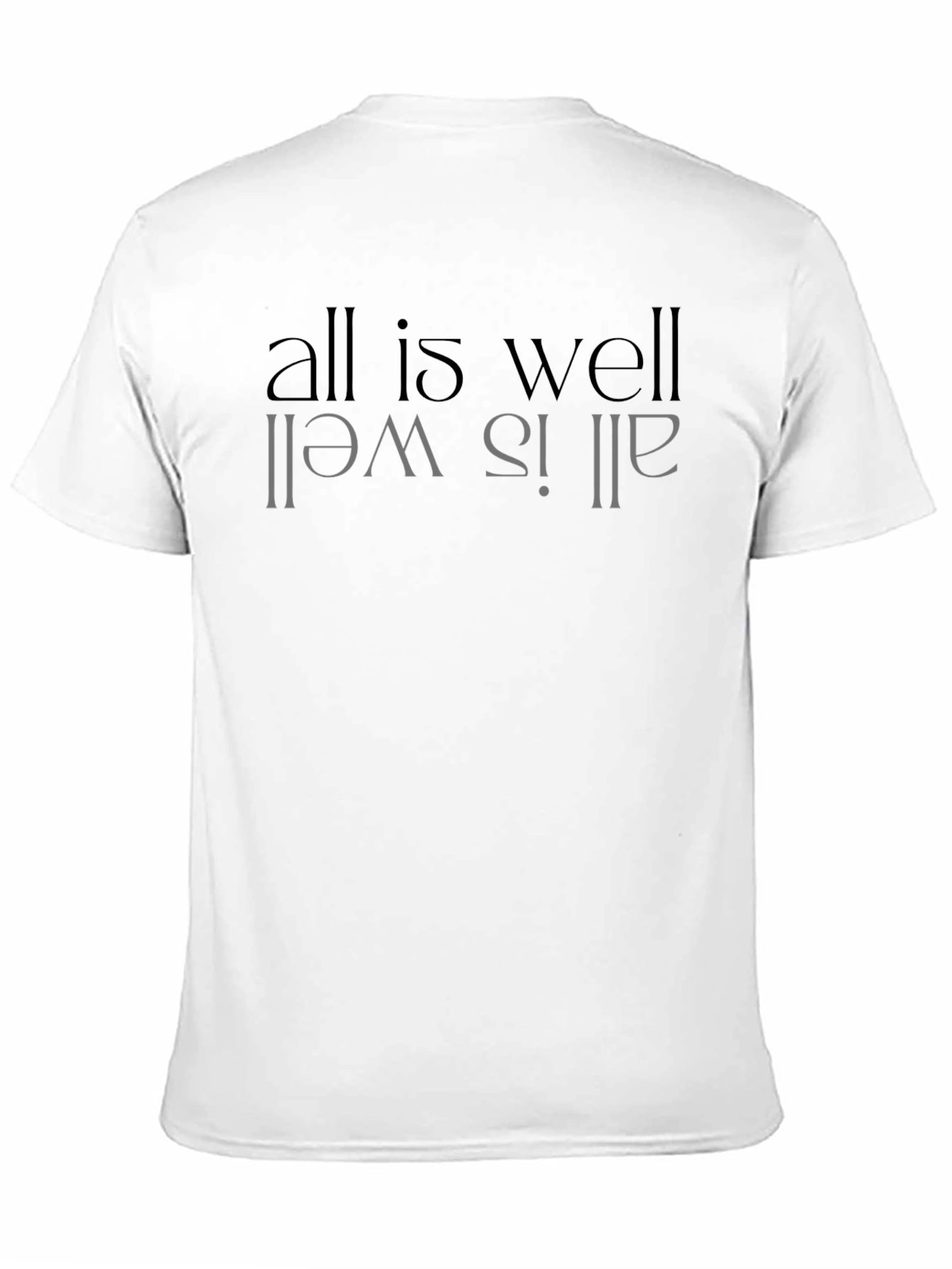 All Is Well Printed Graphic Tee