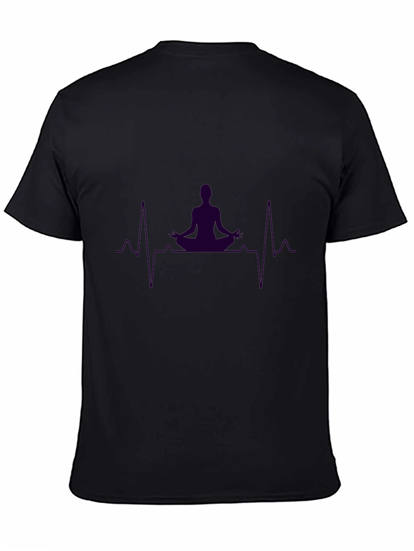 Yoga Heartbeat T-Shirt - Zen Meditation Tee