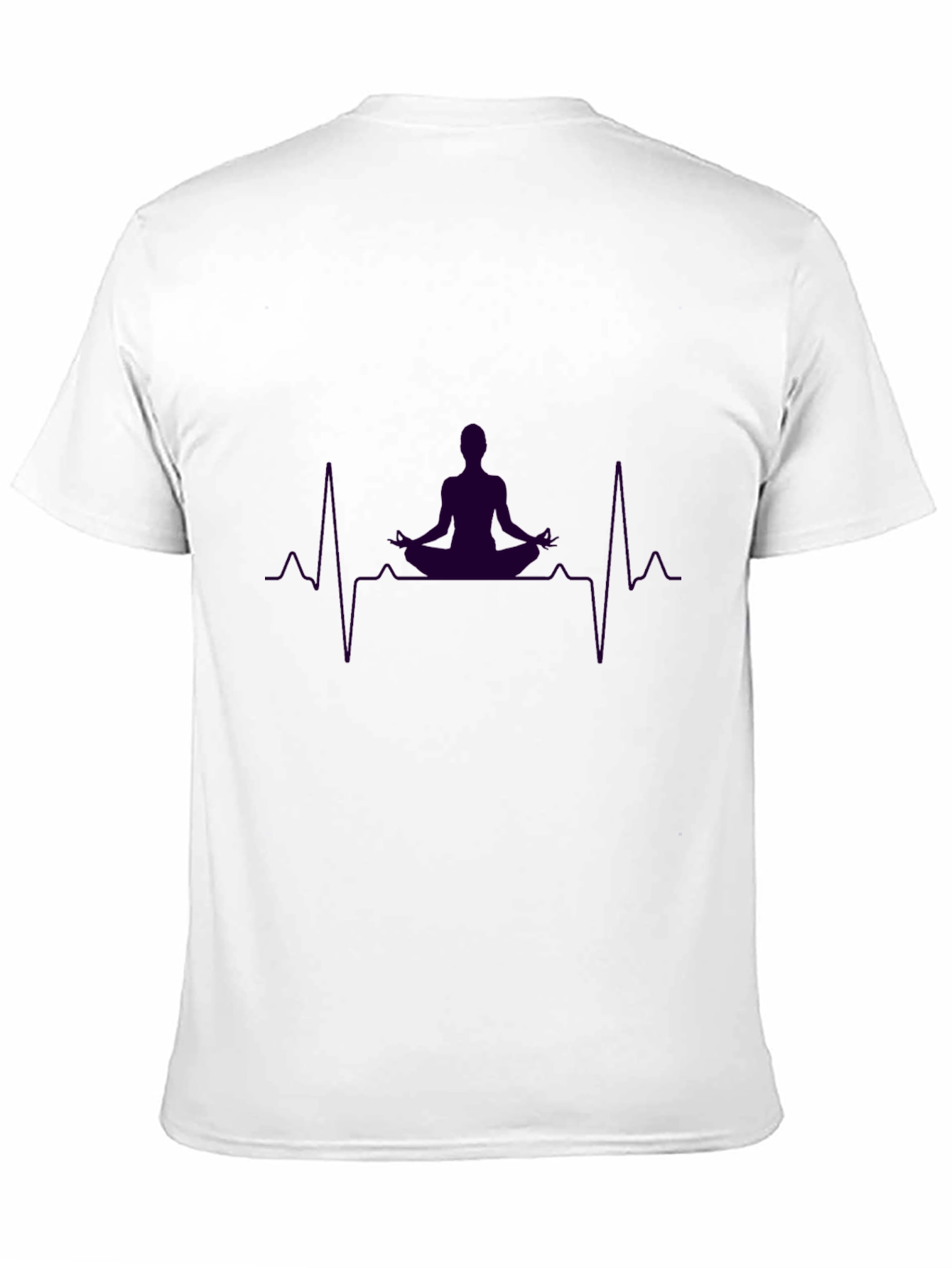 Yoga Heartbeat T-Shirt - Zen Meditation Tee