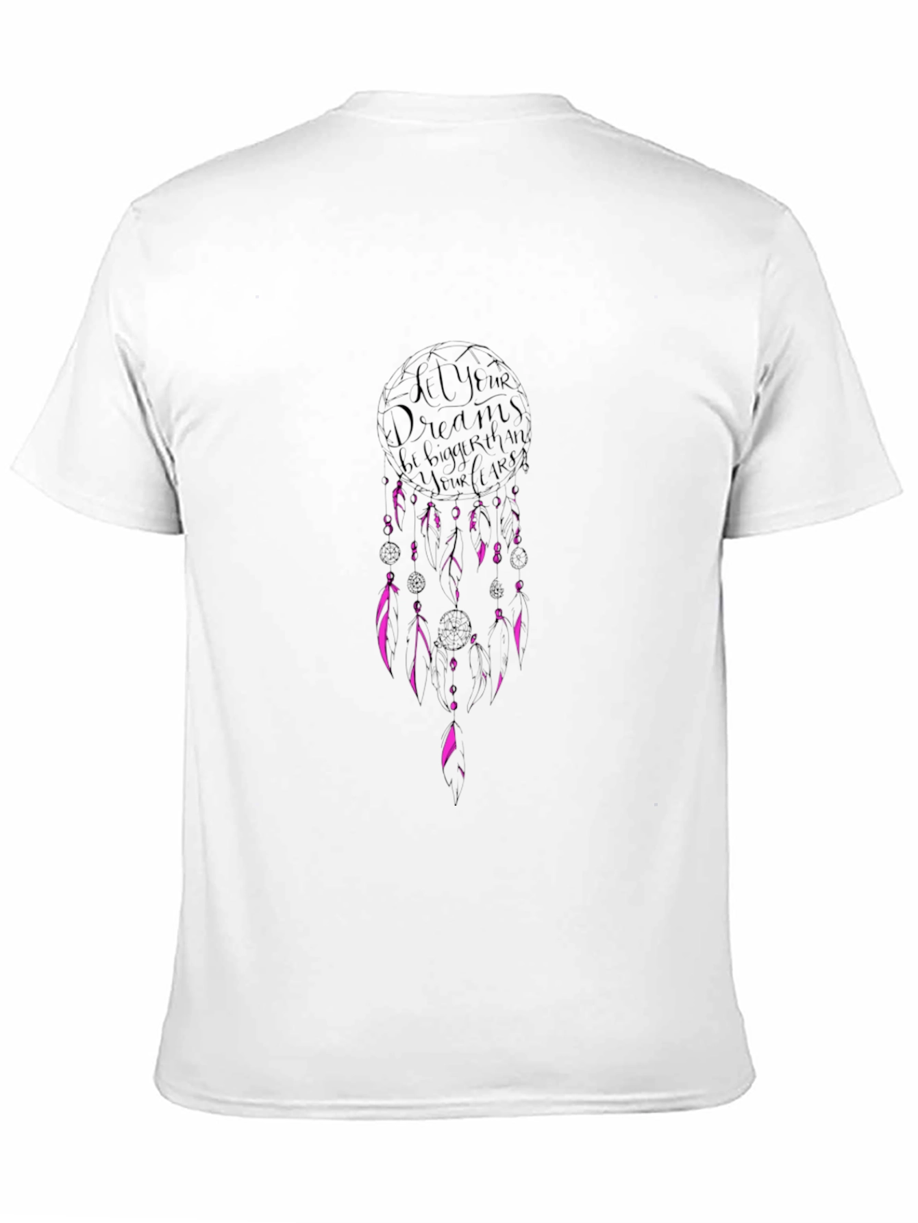 Dream Bigger Black Graphic Tee