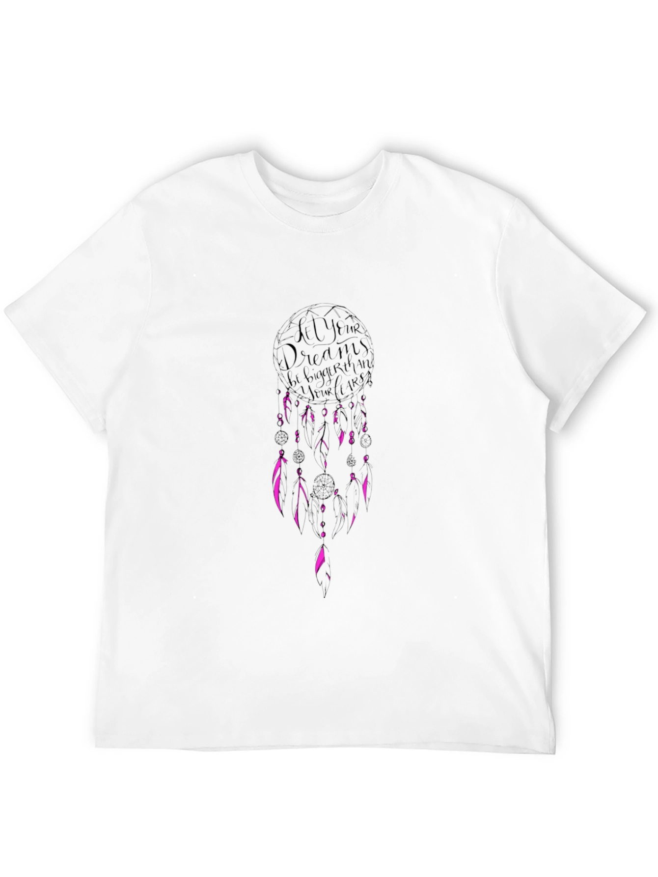 Dream Bigger Black Graphic Tee