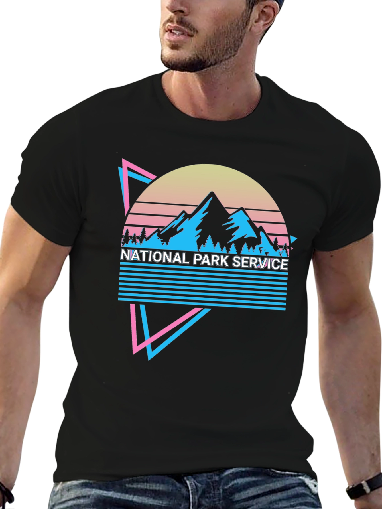 Retro National Park Service Graphic Tee