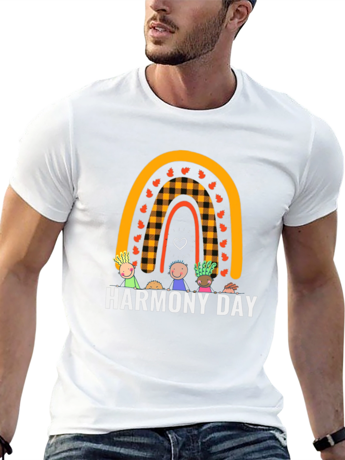Harmony Day Rainbow T-Shirt