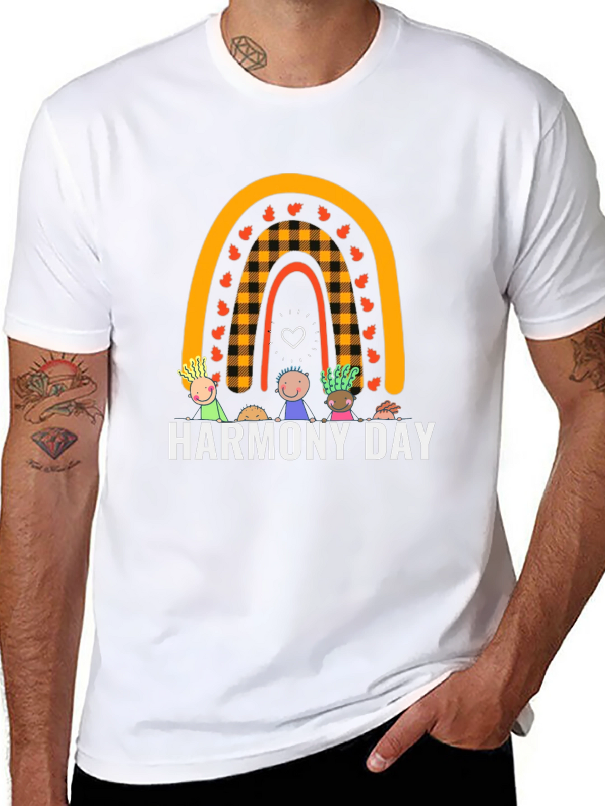 Harmony Day Rainbow T-Shirt