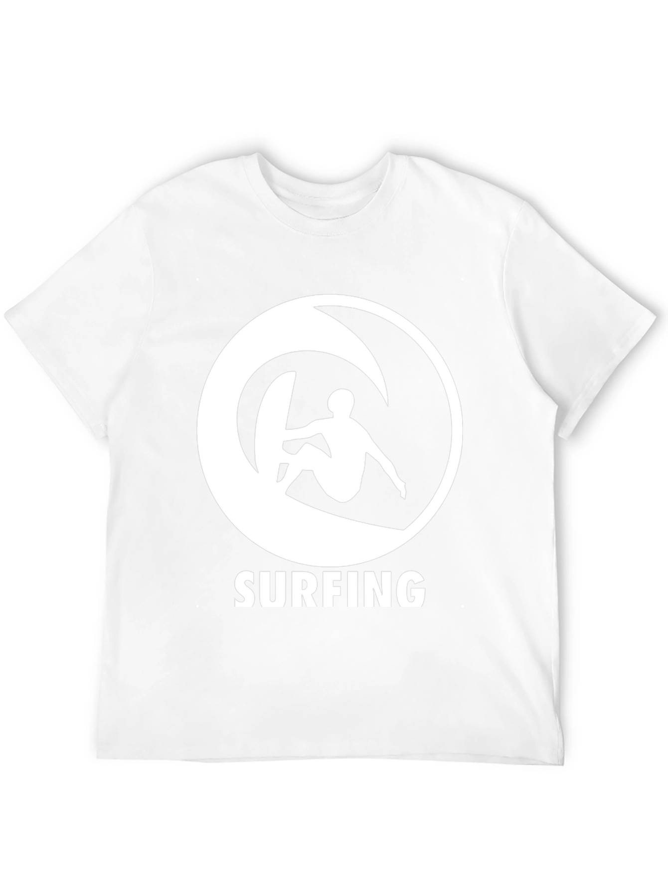 Surfing Graphic Tee - Black