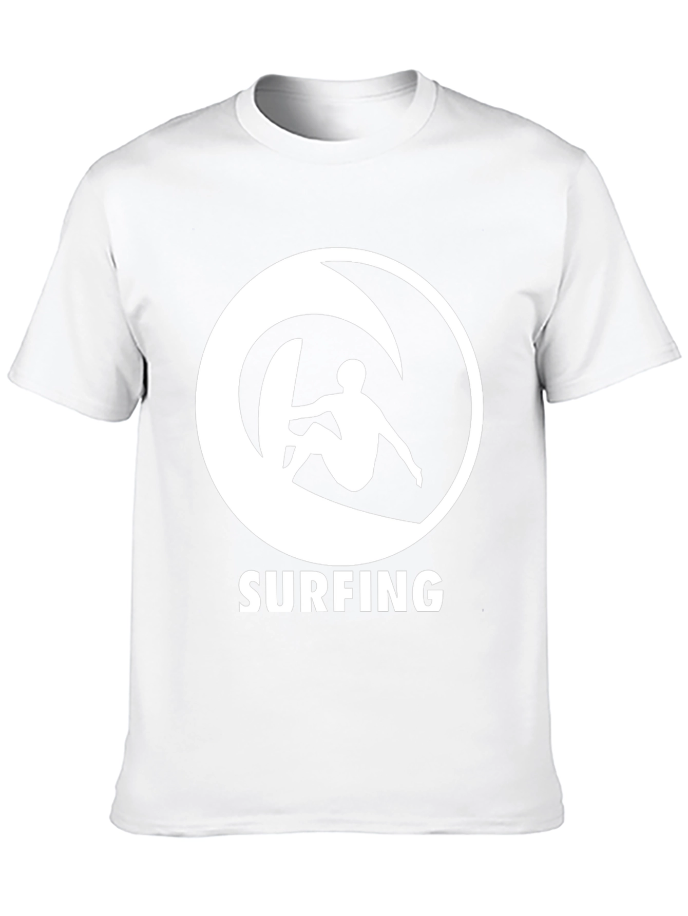 Surfing Graphic Tee - Black