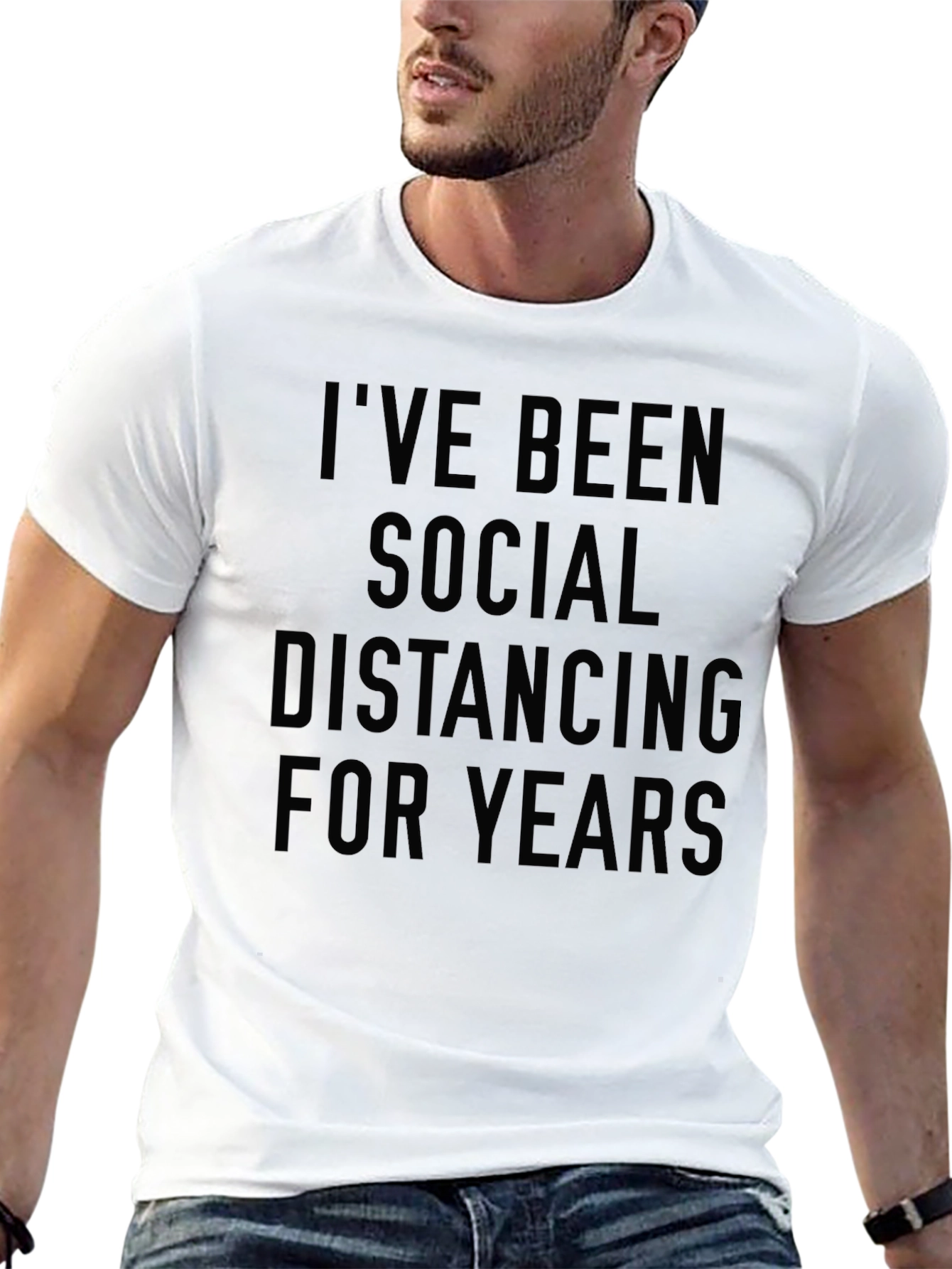 Social Distancing T-Shirt - Introvert Humor Tee