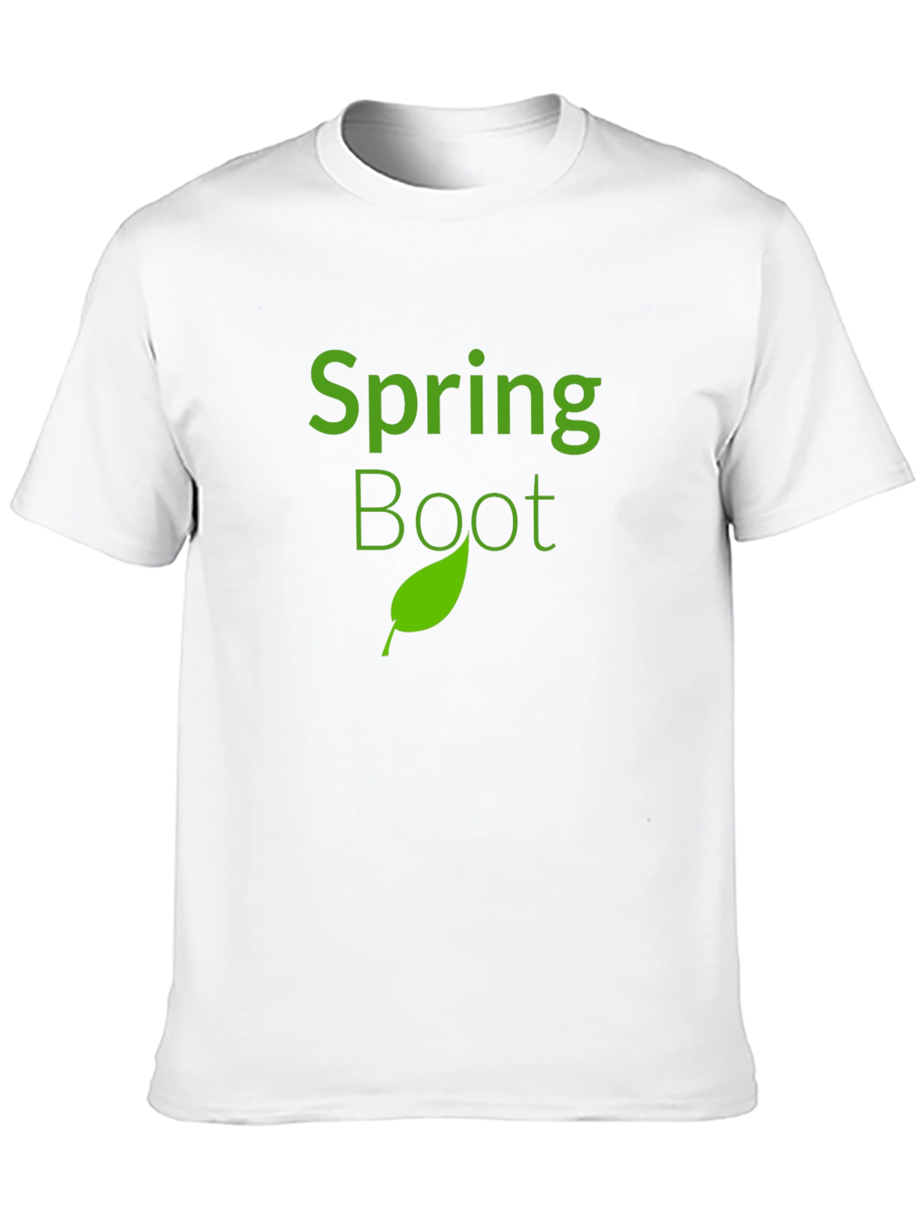 Spring Boot Black T-Shirt