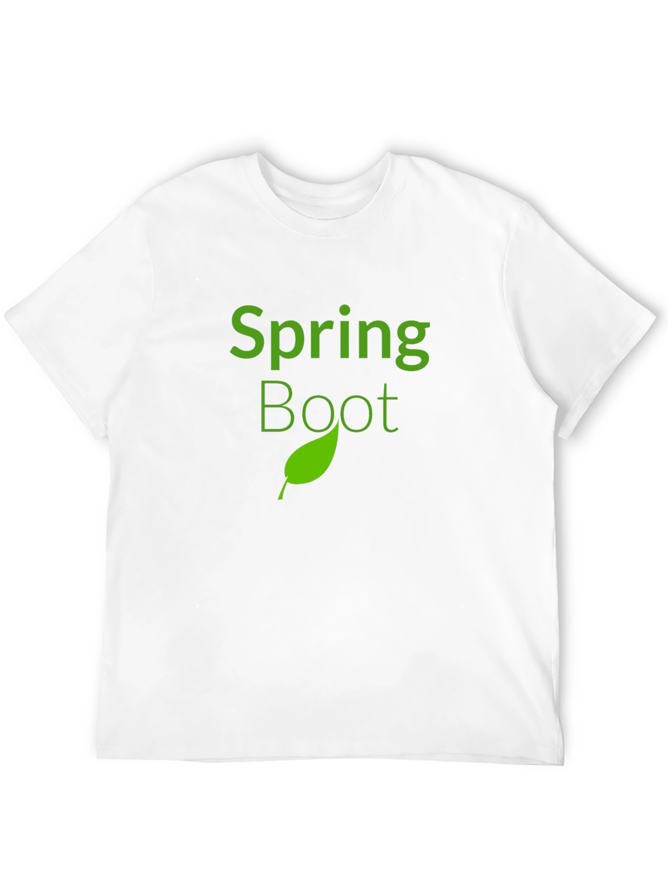 Spring Boot Black T-Shirt