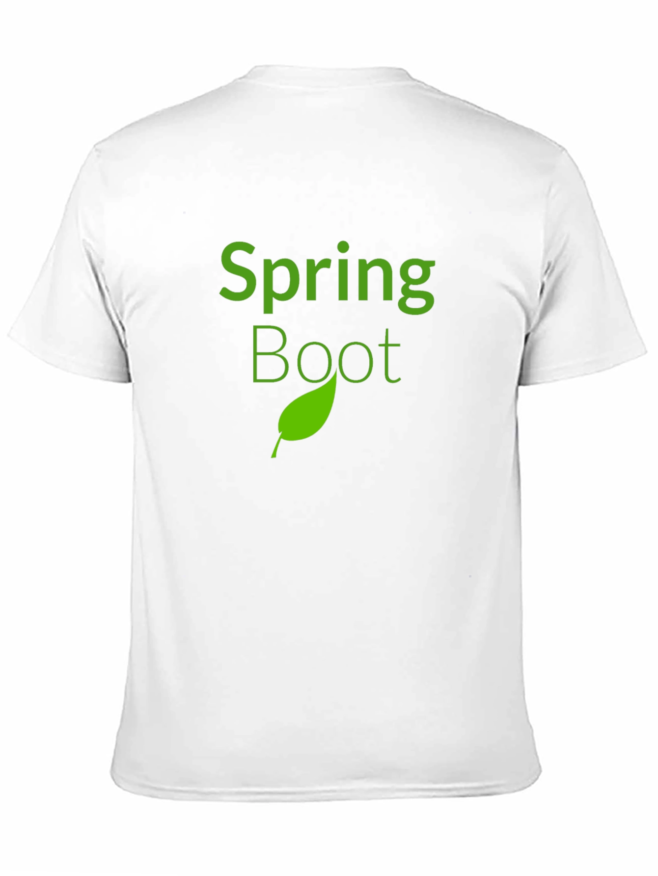 Spring Boot Black T-Shirt