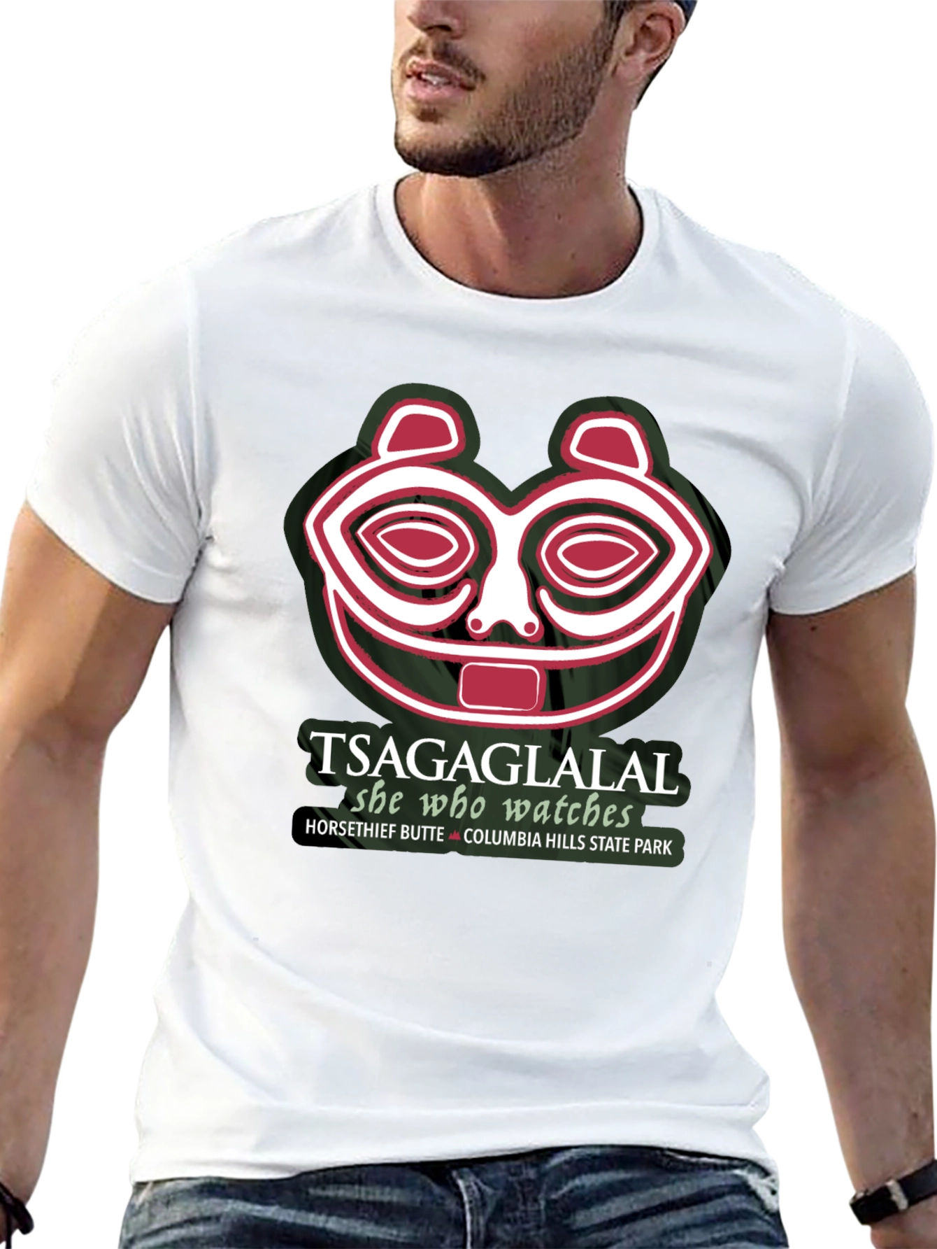 Tsagaglalal Graphic Tee - Horse Thief Butte
