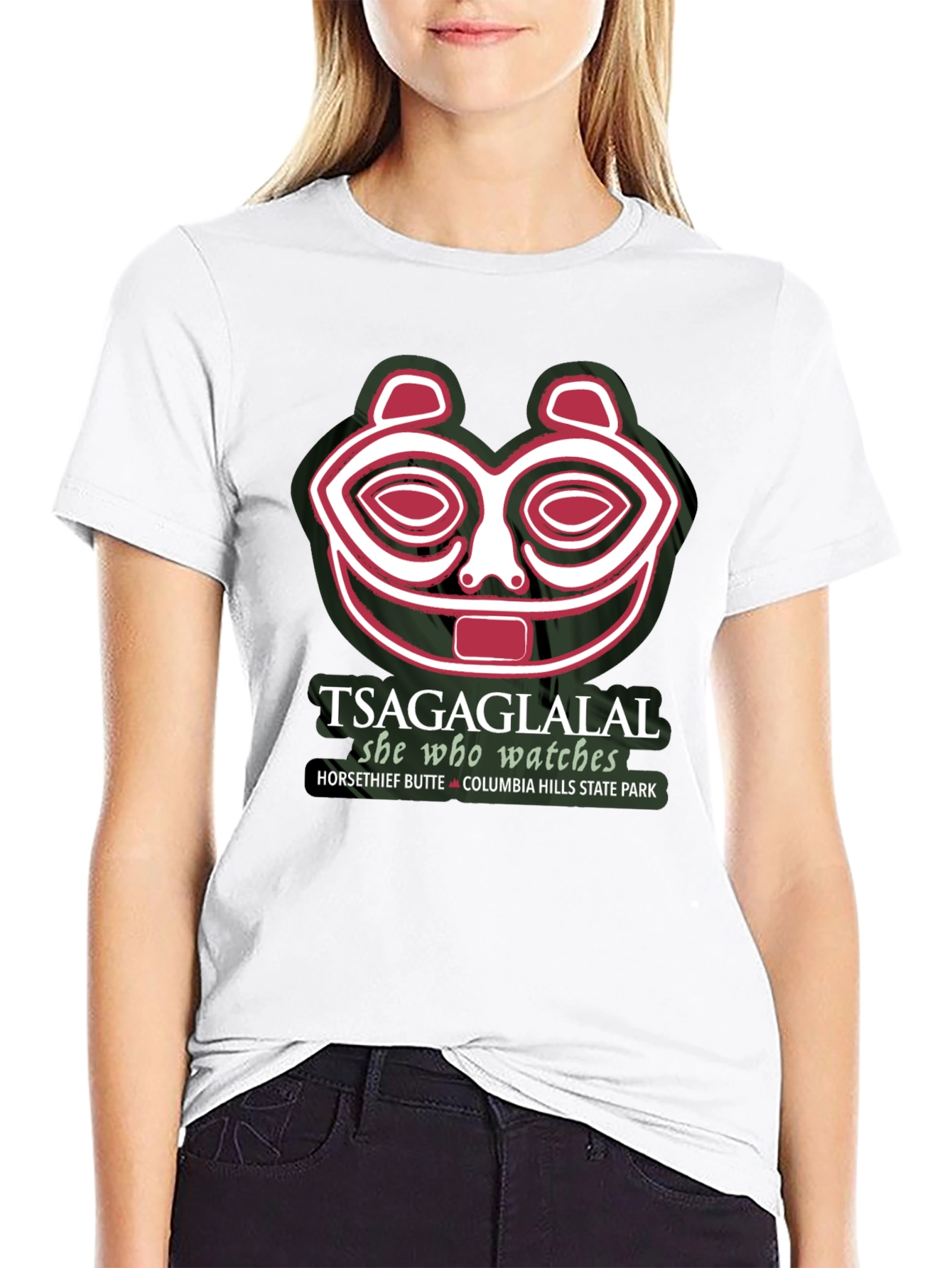 Tsagaglalal Graphic Tee - Horse Thief Butte
