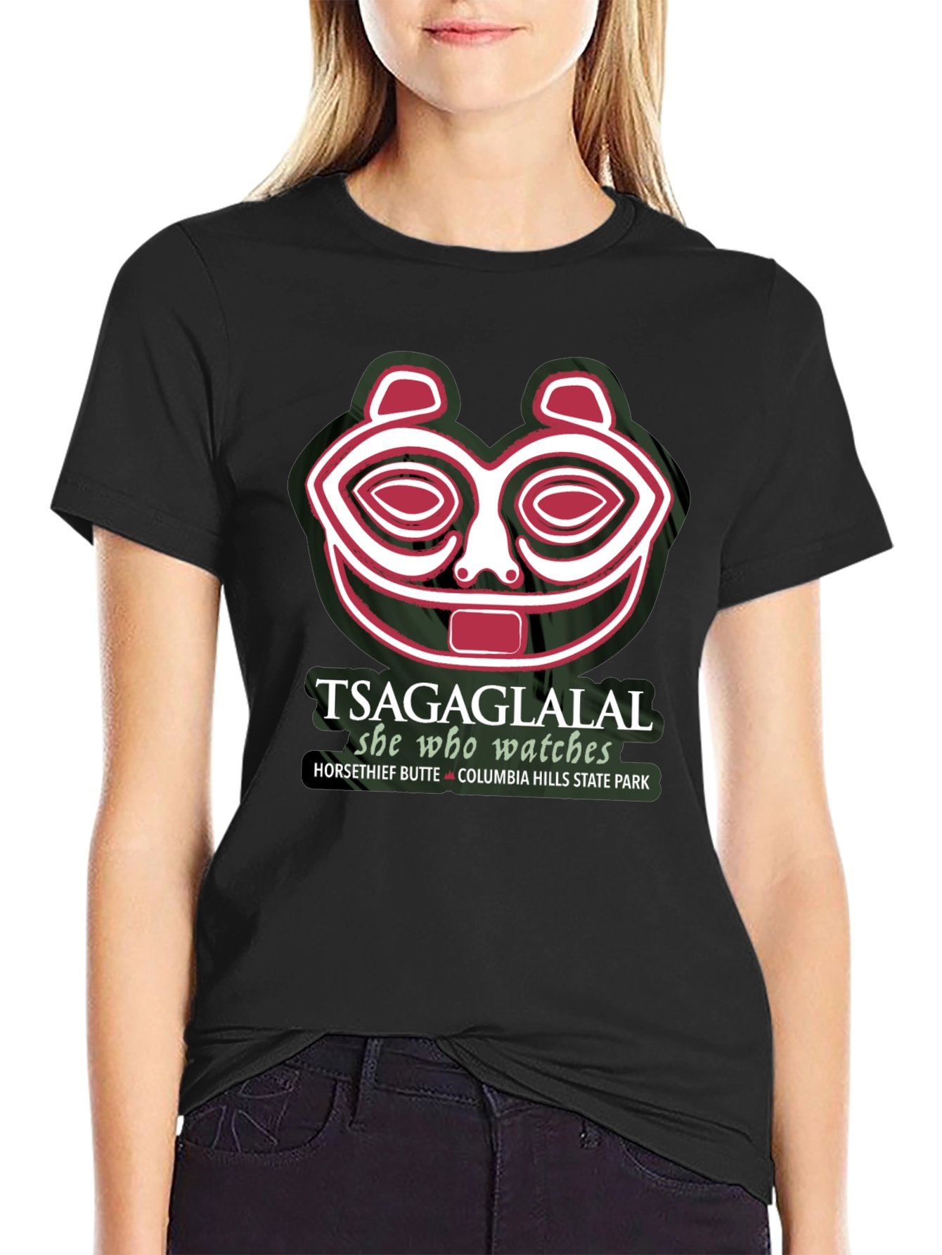 Tsagaglalal Graphic Tee - Horse Thief Butte