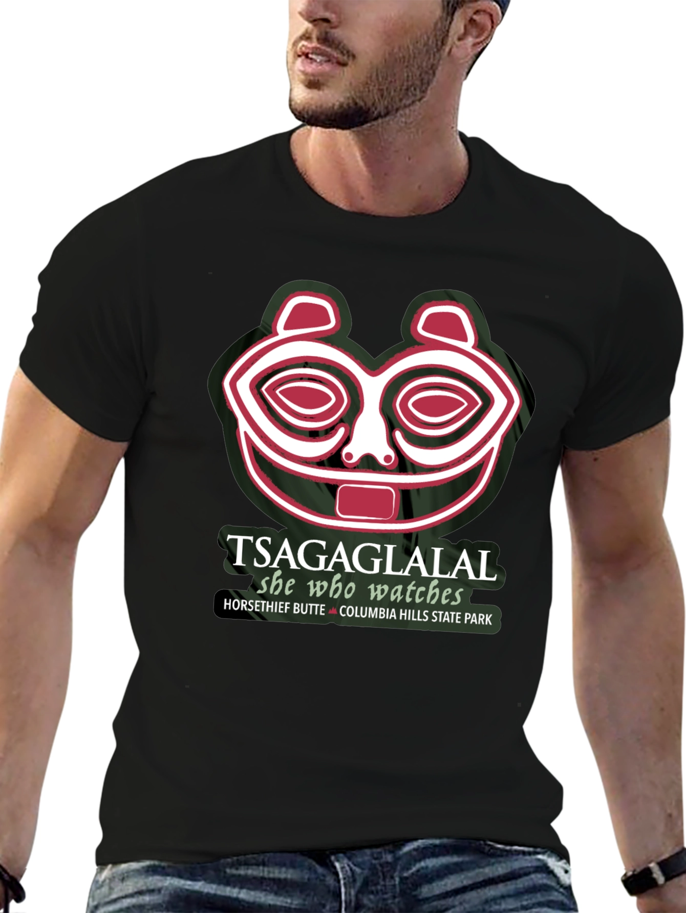 Tsagaglalal Graphic Tee - Horse Thief Butte