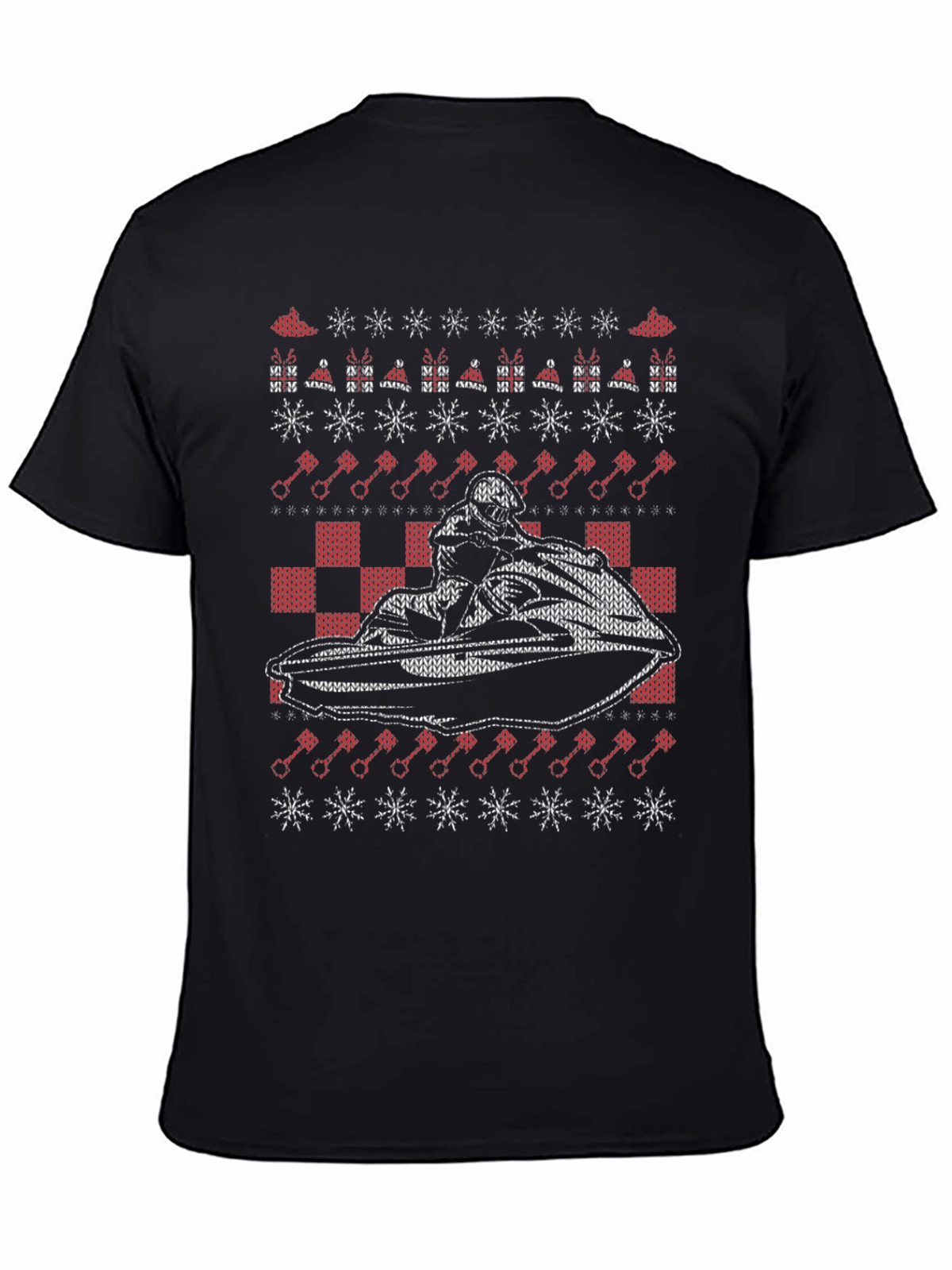 Jet Ski Ugly Christmas Sweater T-Shirt