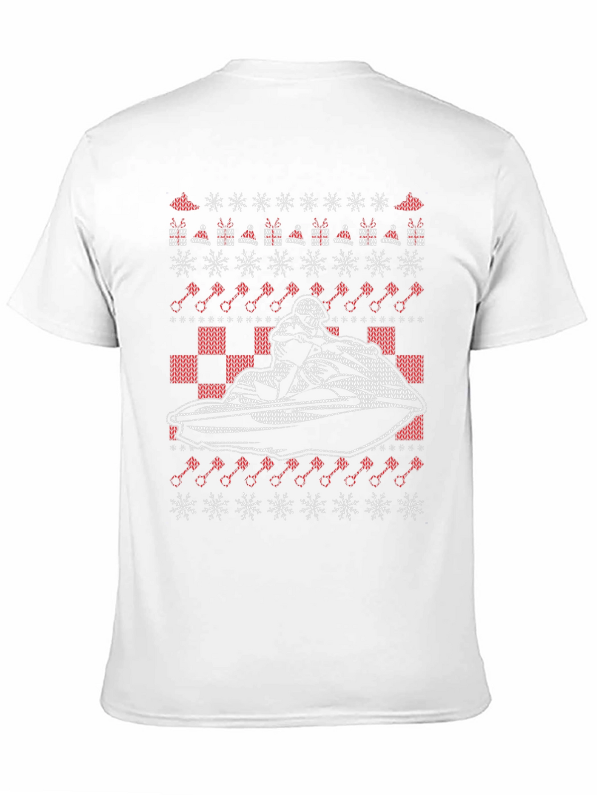 Jet Ski Ugly Christmas Sweater T-Shirt