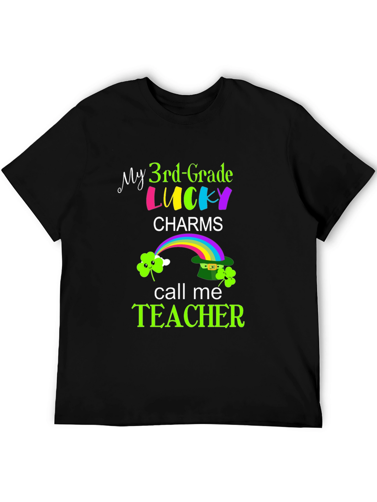 Lucky Charms Teacher Graphic T-Shirt