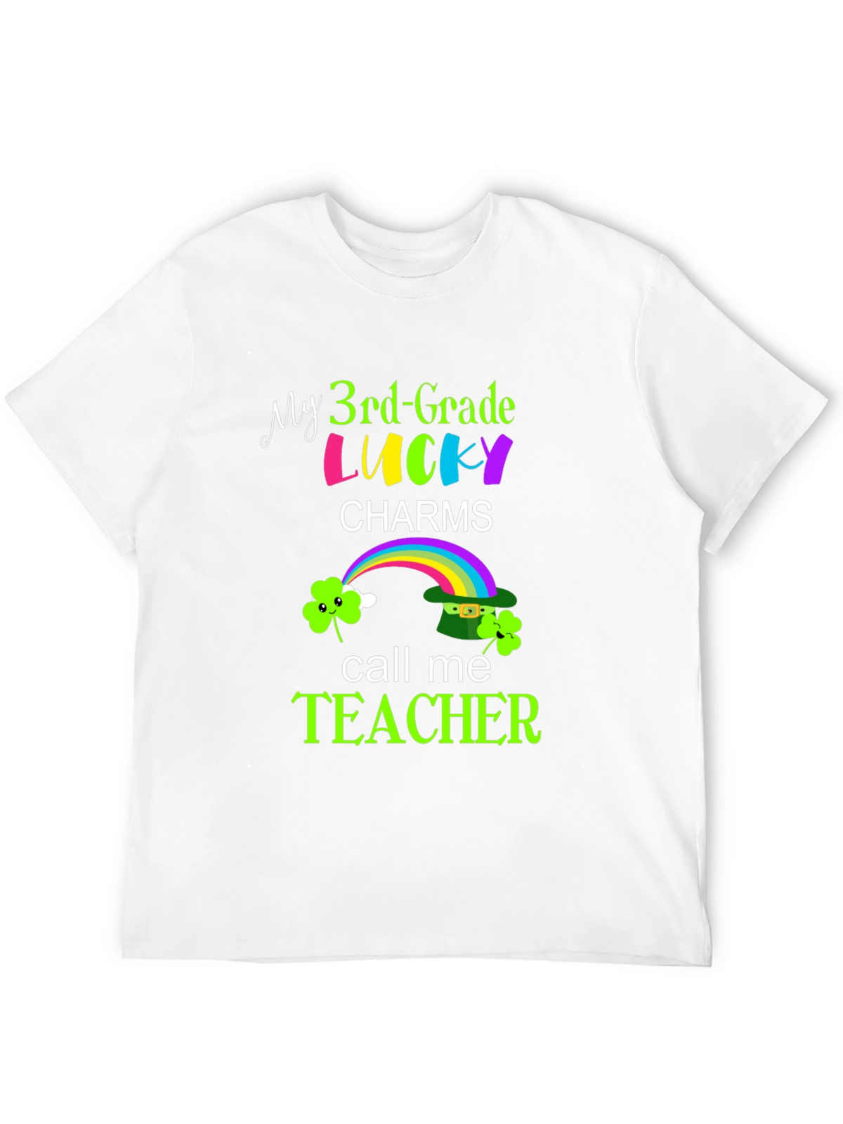 Lucky Charms Teacher Graphic T-Shirt