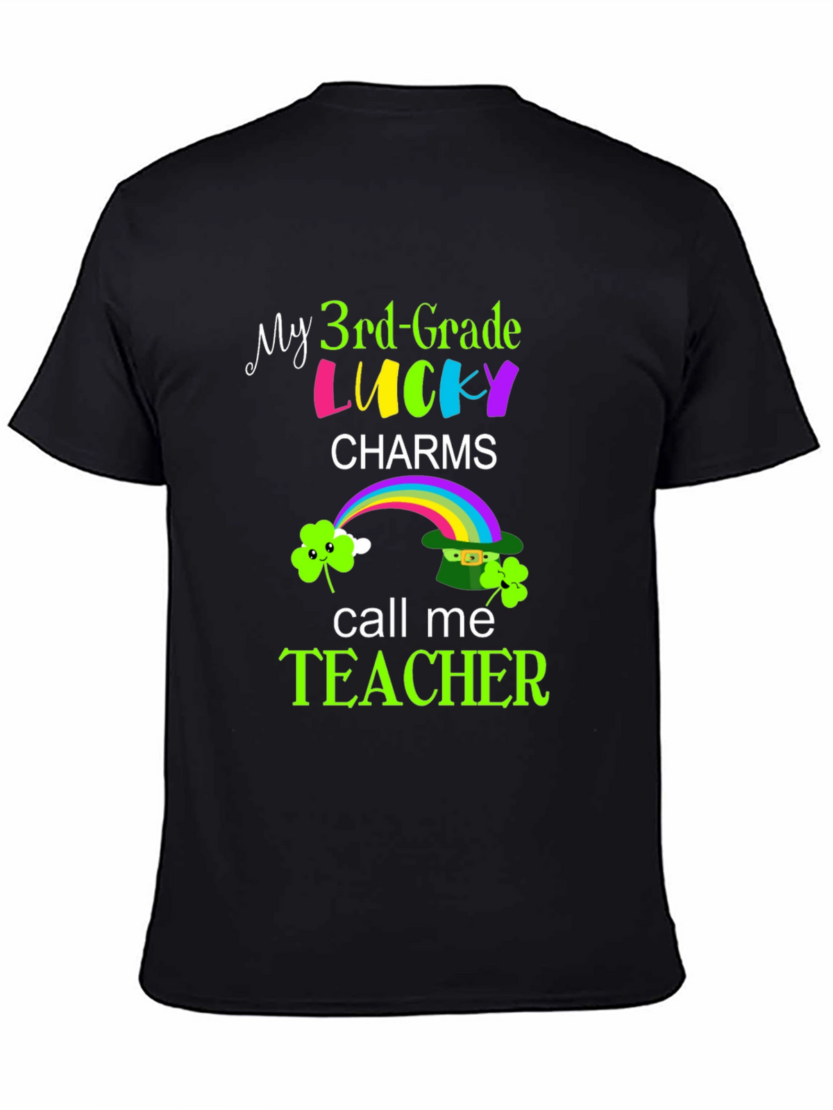 Lucky Charms Teacher Graphic T-Shirt