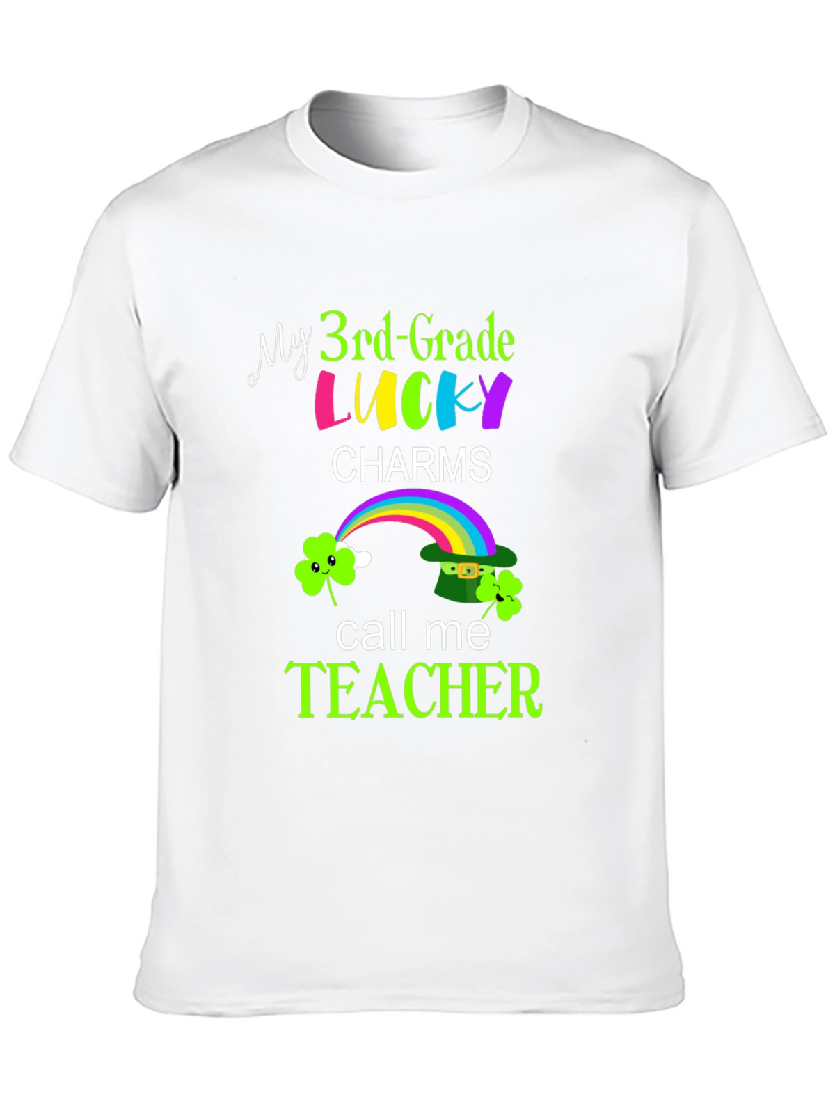 Lucky Charms Teacher Graphic T-Shirt