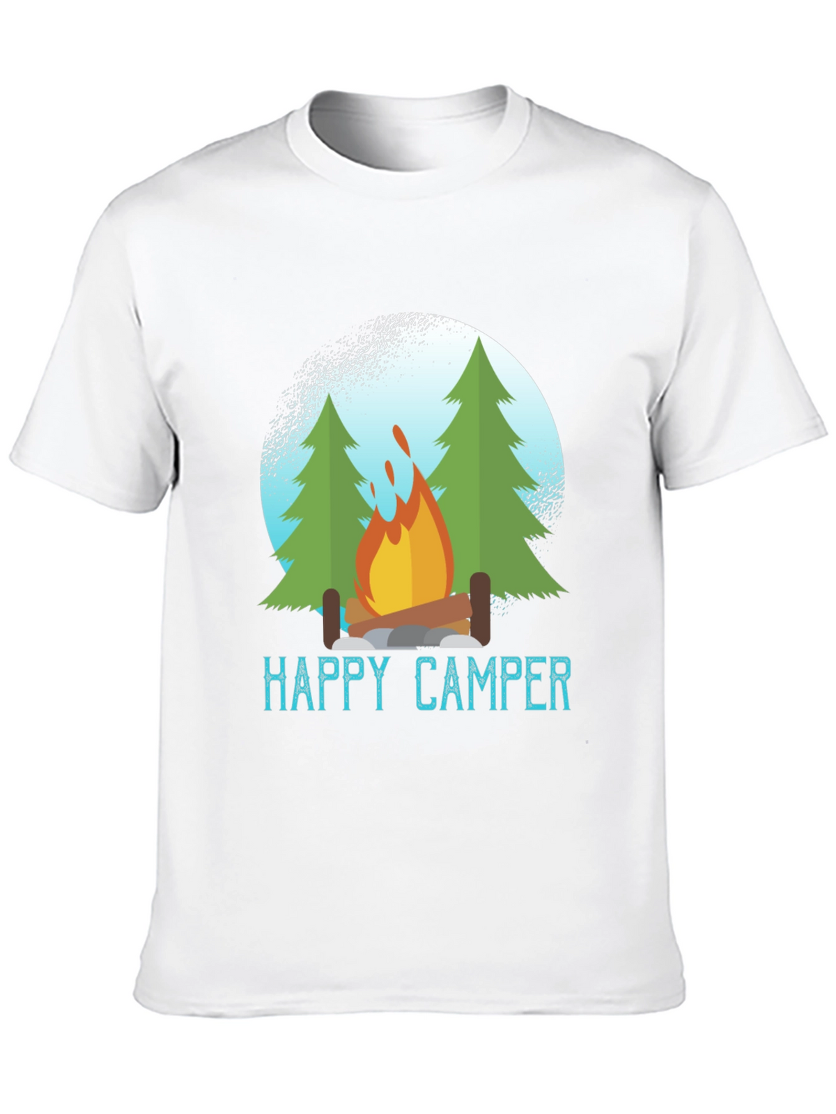 Happy Camper T-Shirt - Outdoors Adventure Tee
