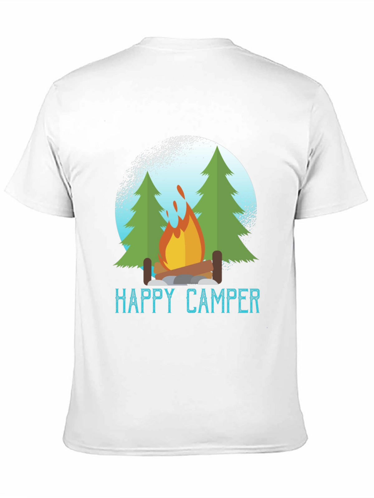 Happy Camper T-Shirt - Outdoors Adventure Tee