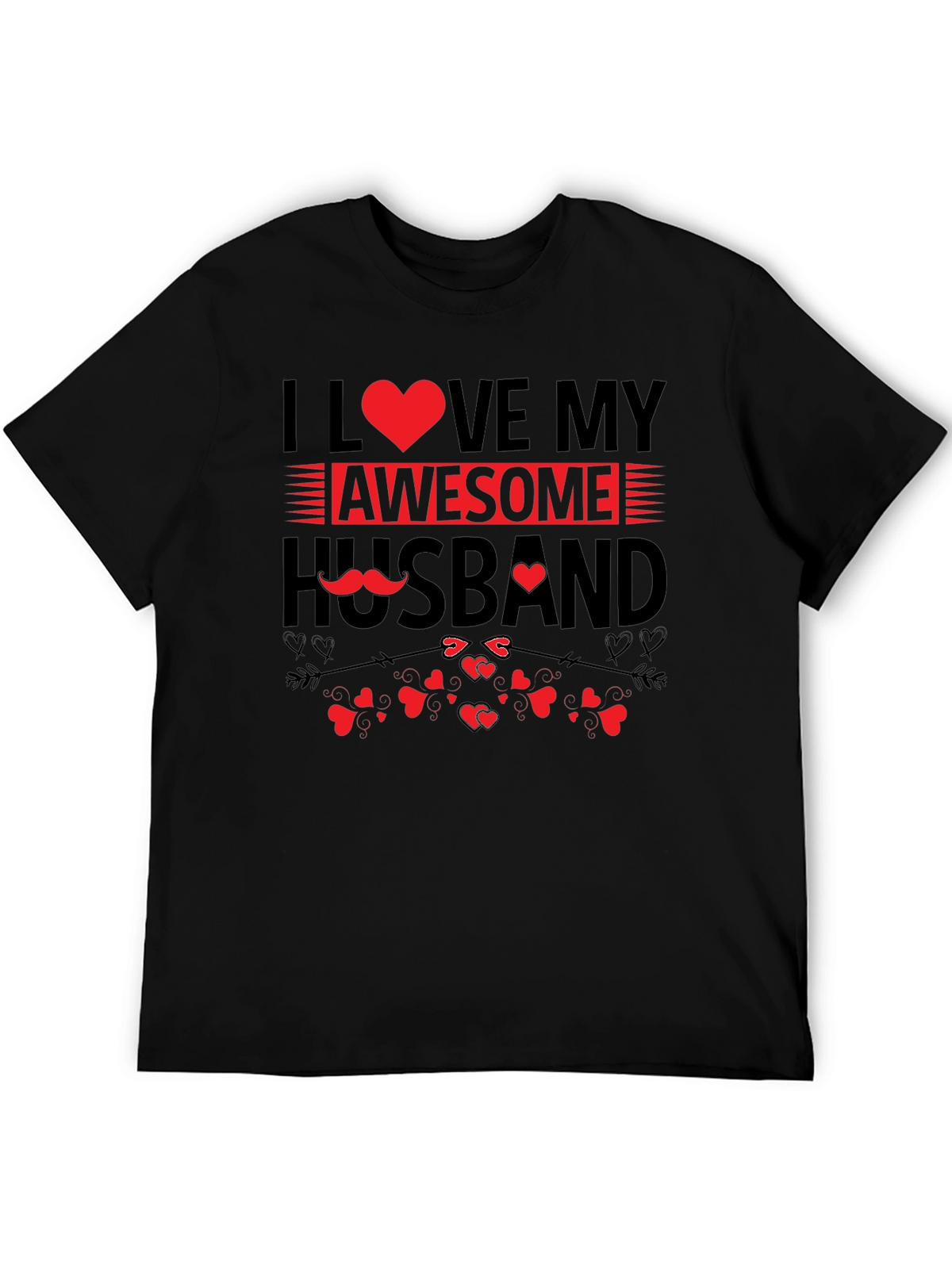 I Love My Awesome Husband Graphic T-Shirt