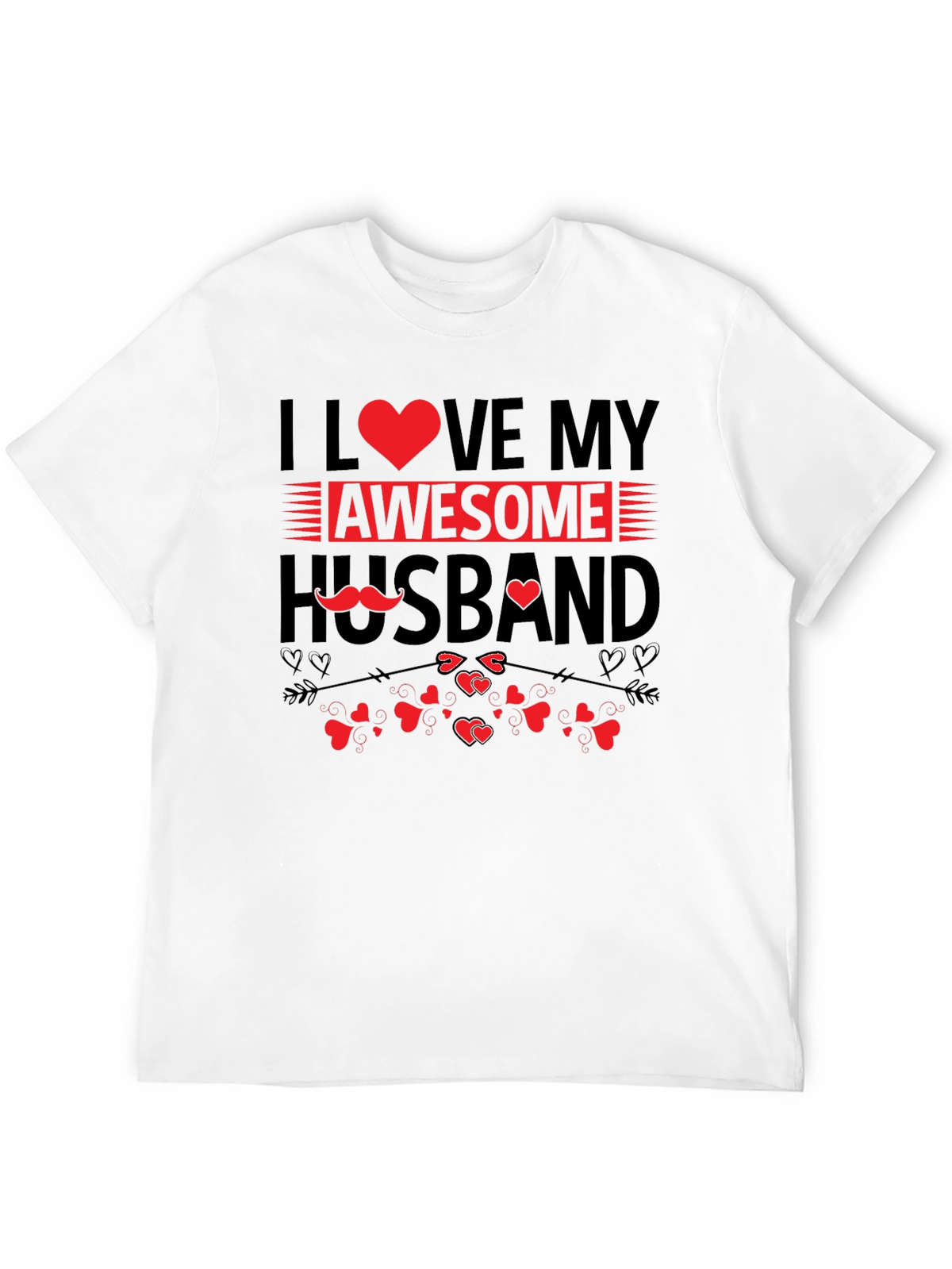 I Love My Awesome Husband Graphic T-Shirt