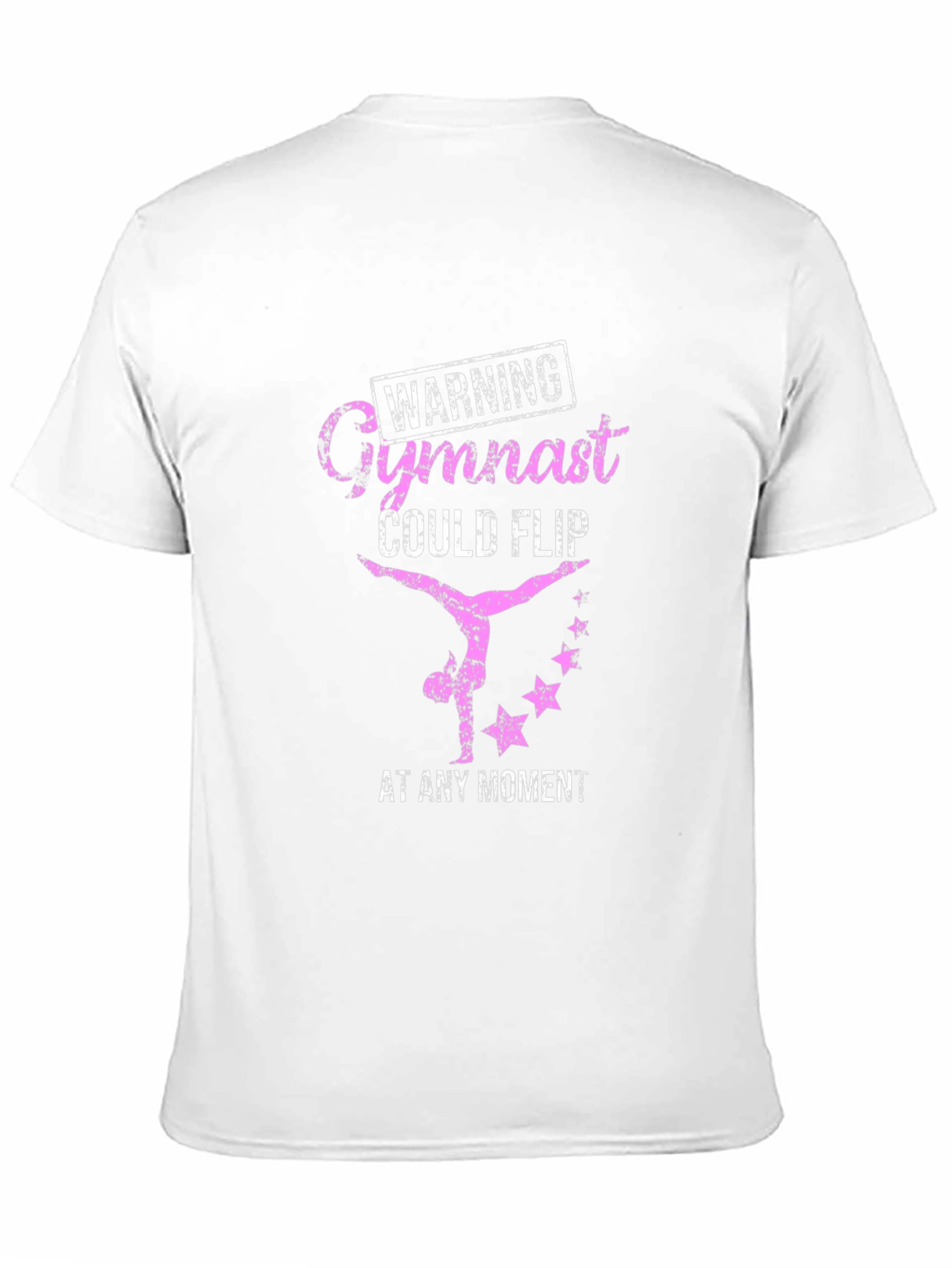 Warning Gymnast Flip T-Shirt