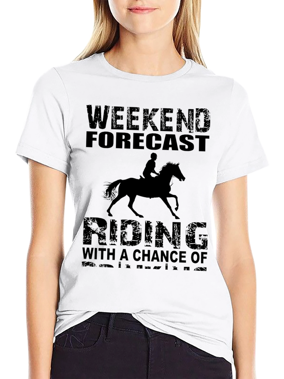 Weekend Forecast Riding T-Shirt