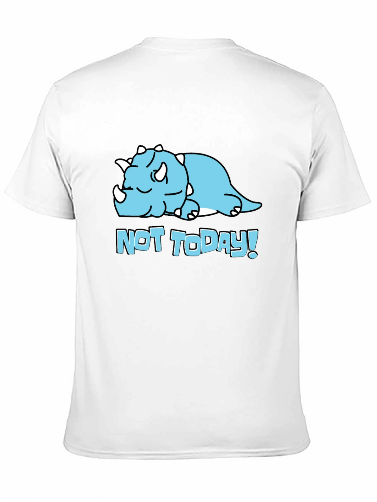 Not Today! Triceratops Graphic Tee